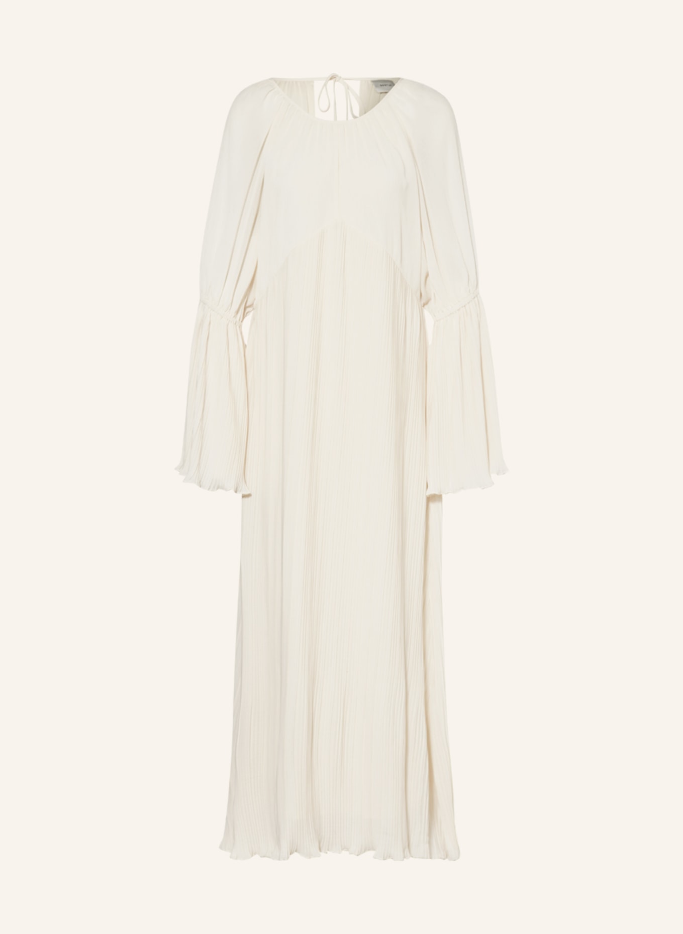 GESTUZ Kleid CELESTEGZ mit Plissees, Farbe: ECRU (Bild 1)
