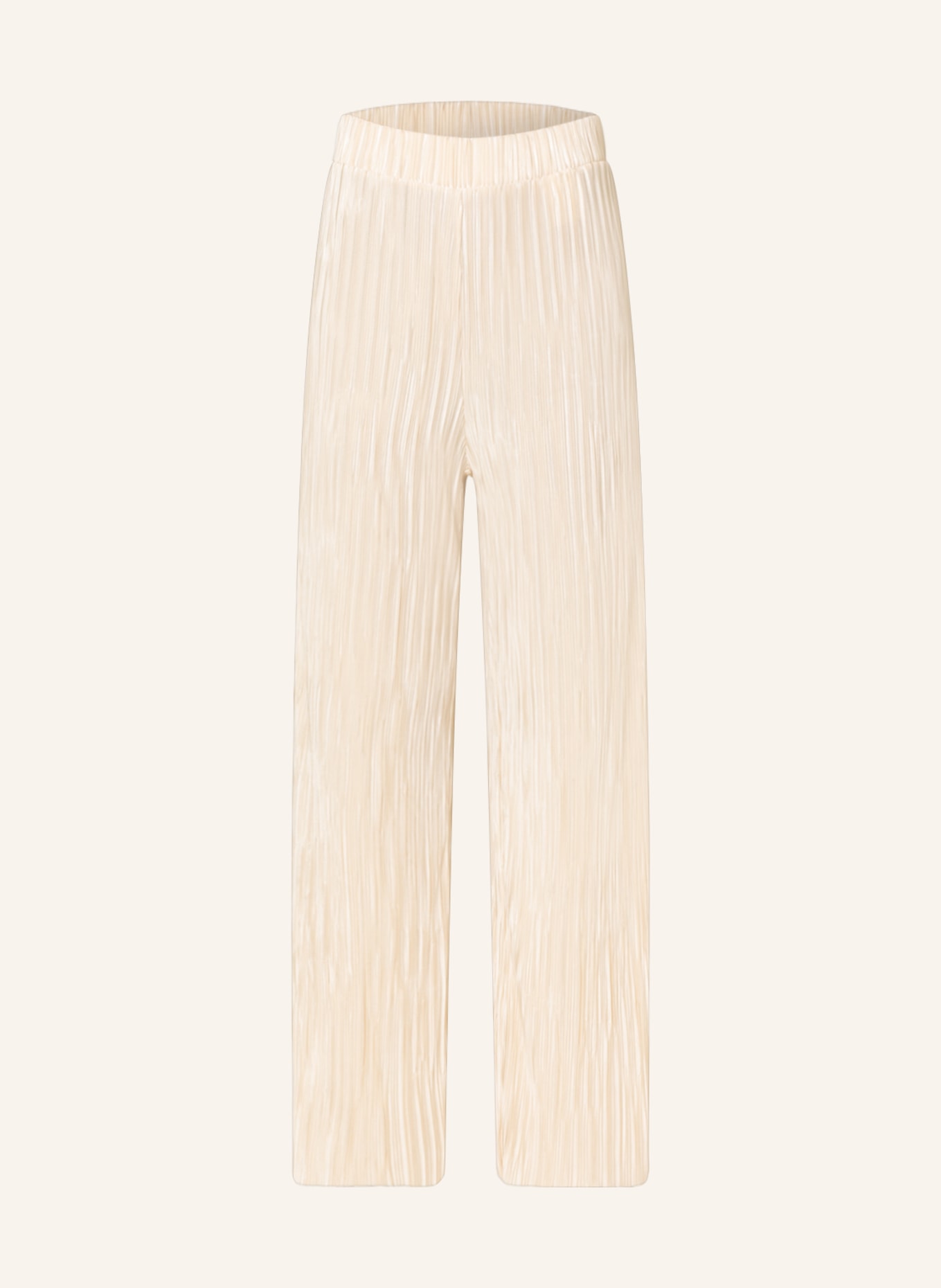 s.Oliver BLACK LABEL Pleated pants, Color: CREAM (Image 1)