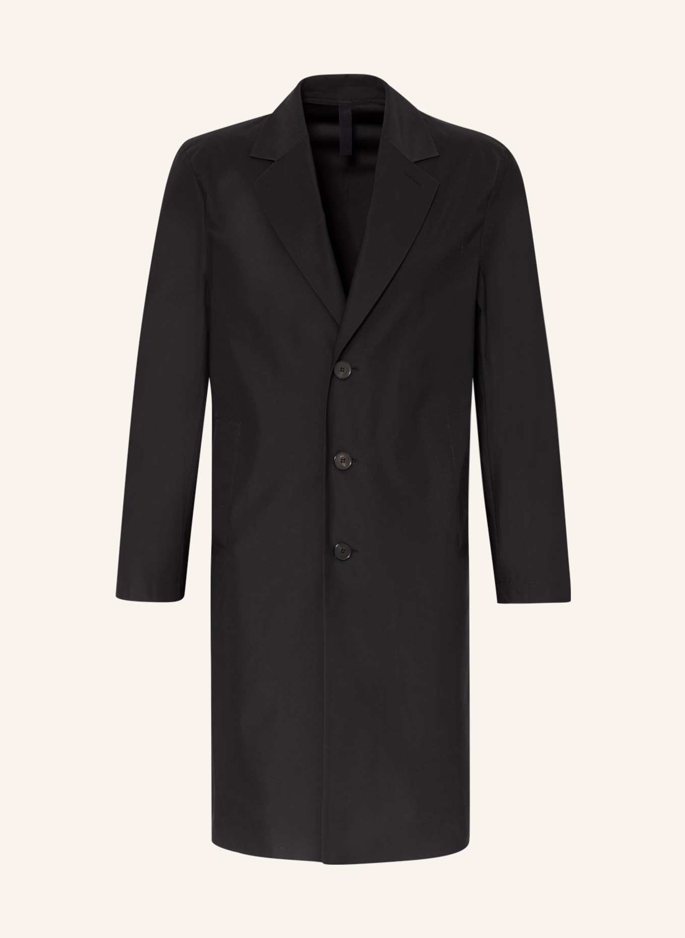 HARRIS WHARF LONDON Coat, Color: BLACK (Image 1)