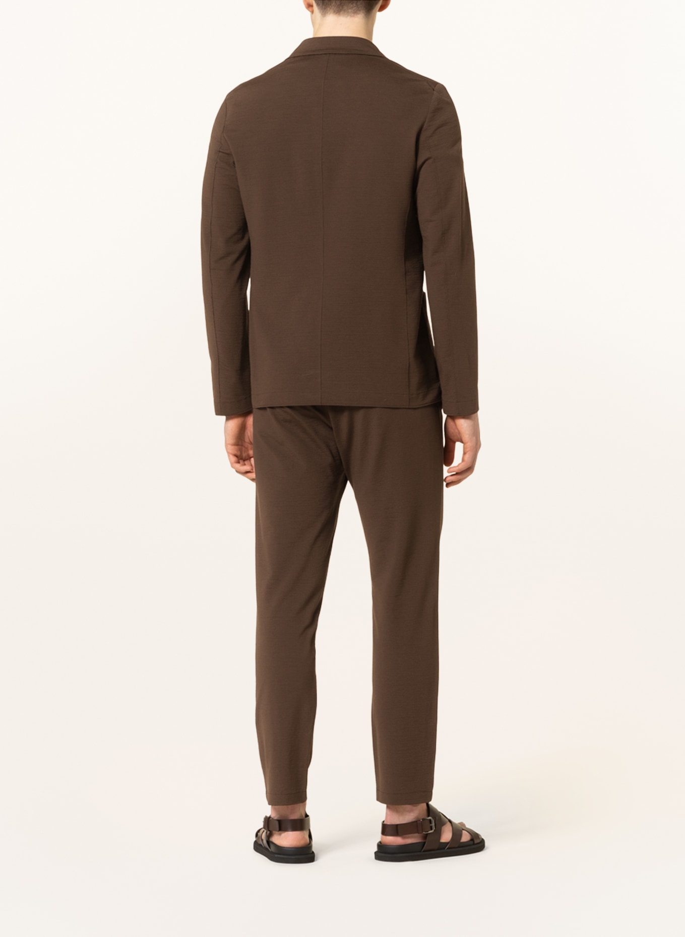 HARRIS WHARF LONDON Suit jacket regular fit, Color: 448 Brown (Image 3)
