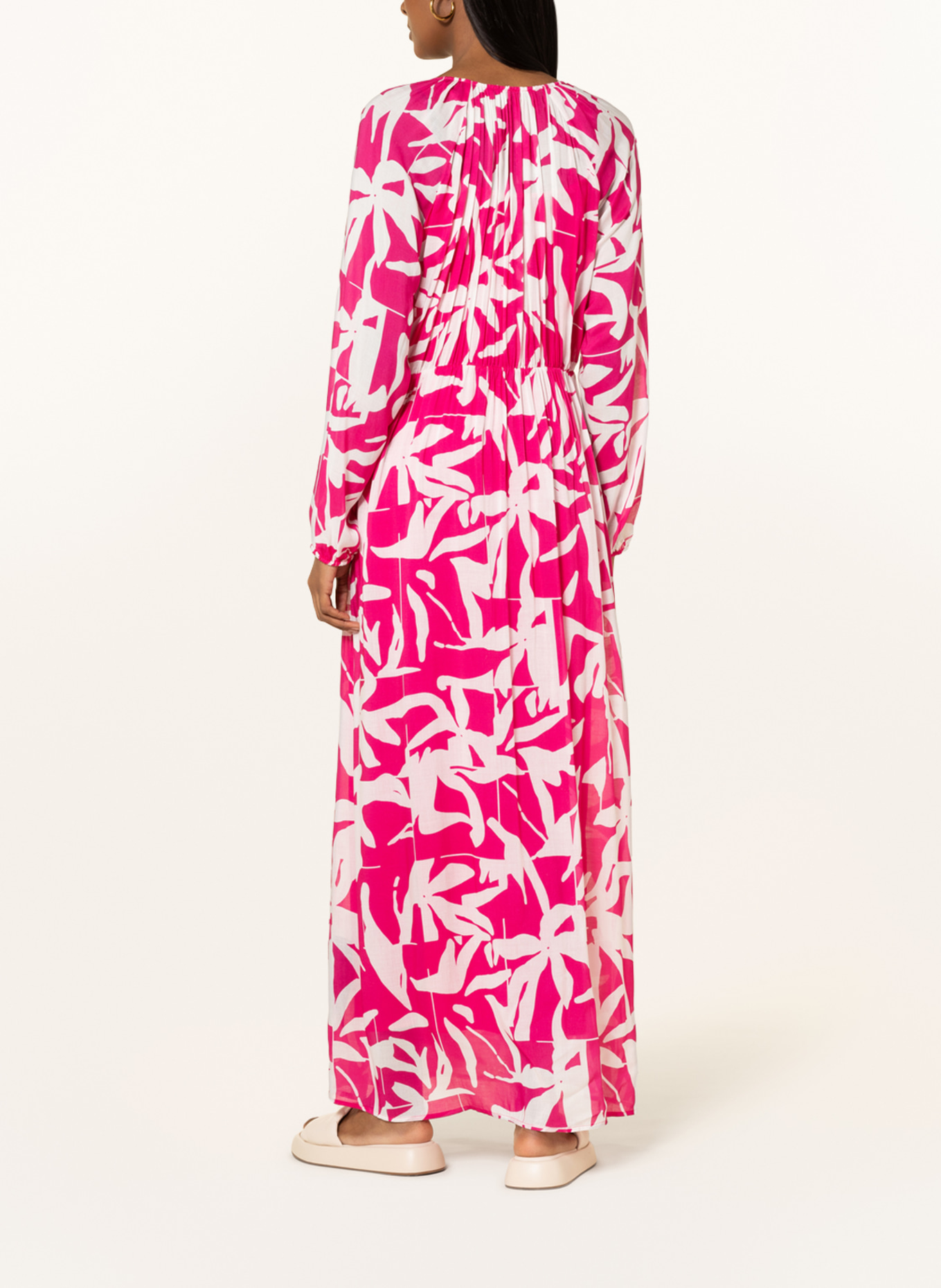 comma Dress, Color: PINK/ WHITE (Image 3)