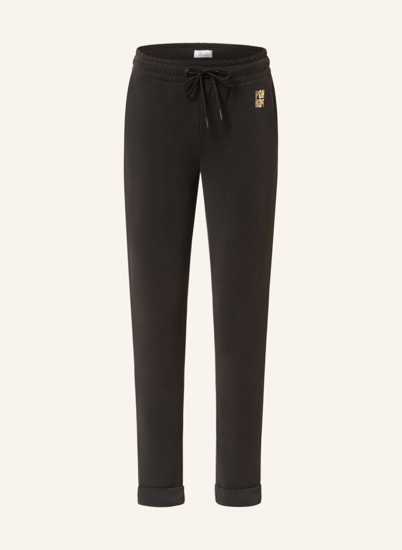 Princess GOES HOLLYWOOD Pants in jogger style, Color: BLACK (Image 1)