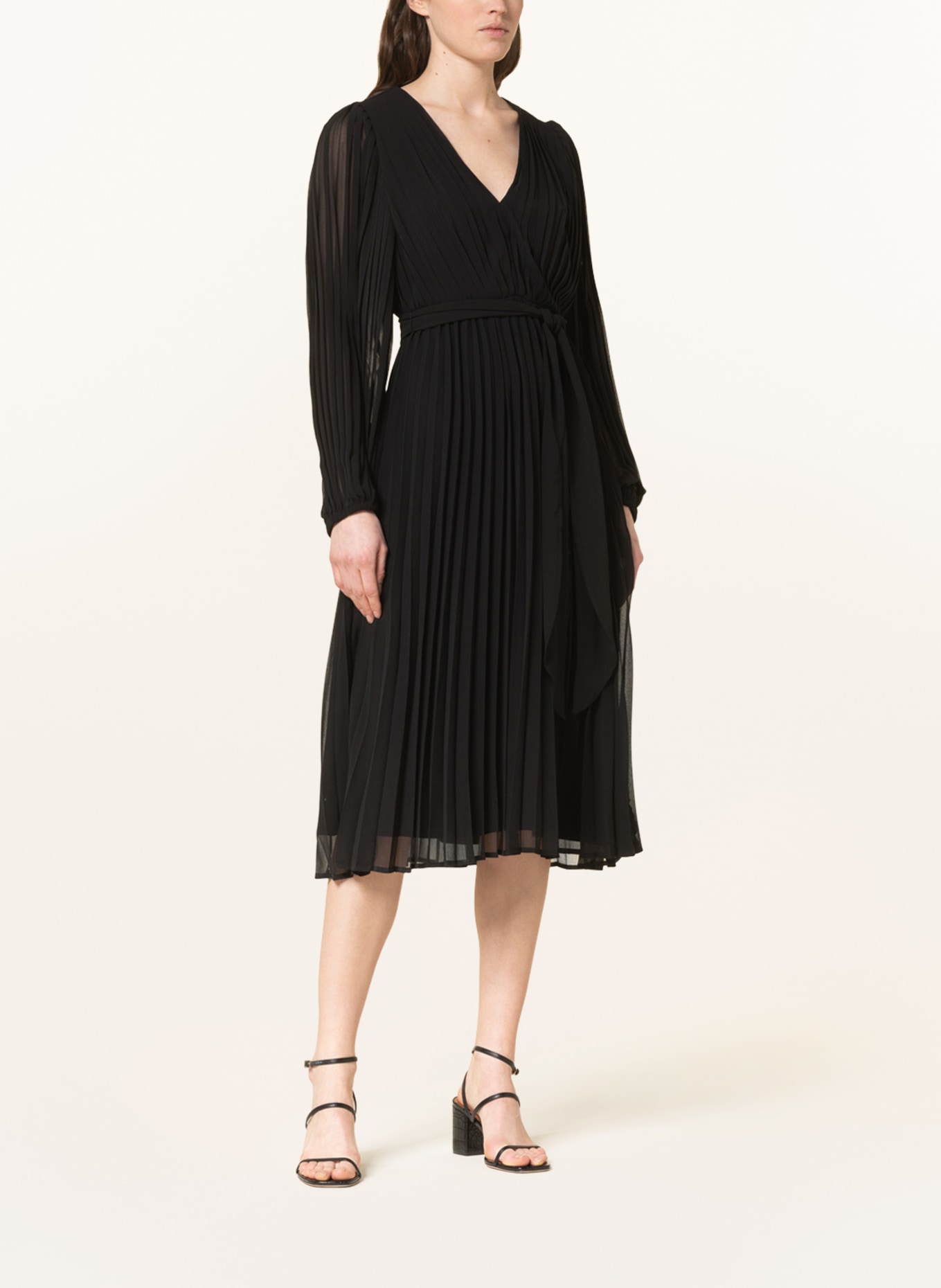 Princess GOES HOLLYWOOD Dress with pleats, Color: BLACK (Image 2)