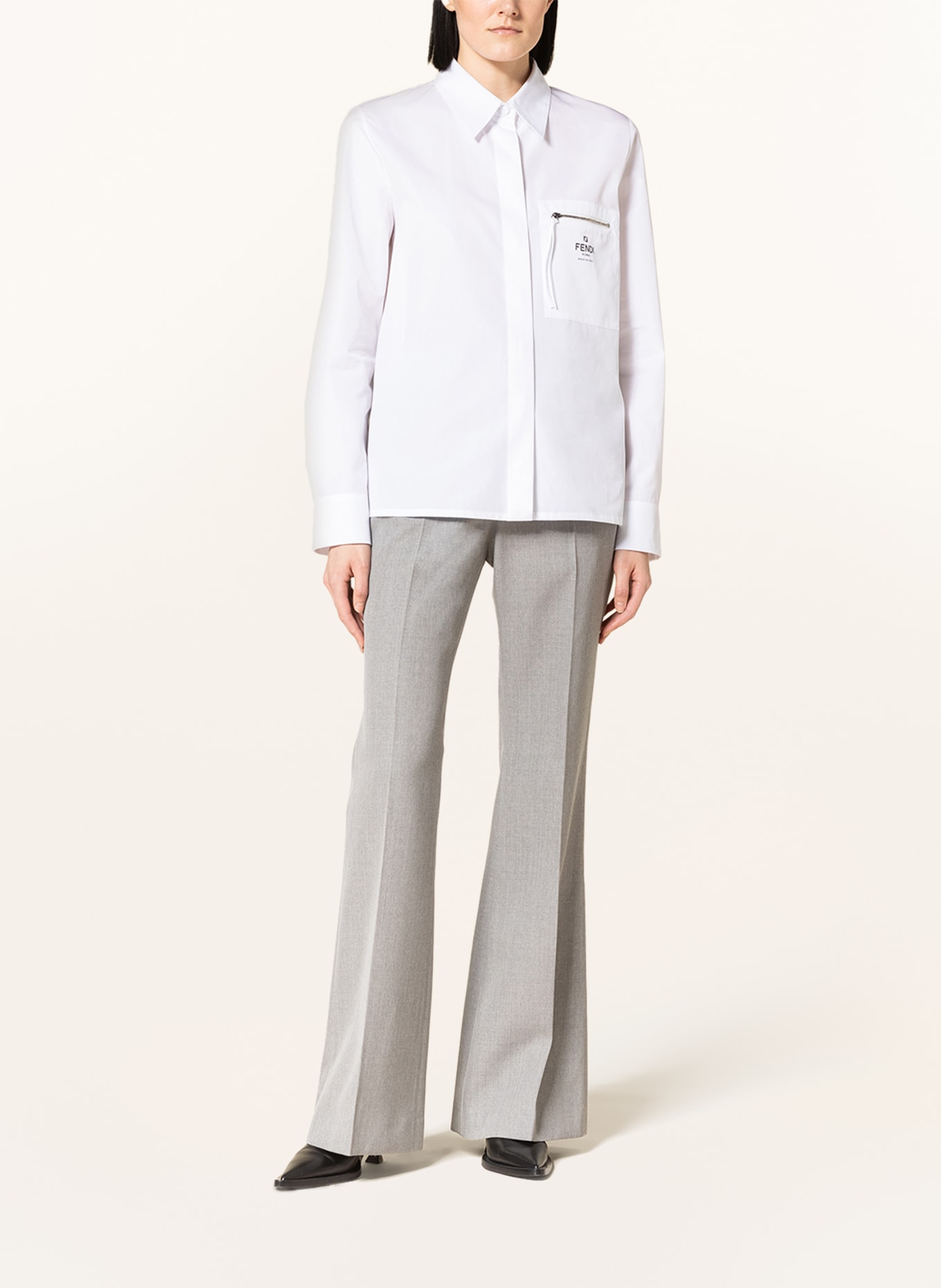 FENDI Shirt blouse, Color: WHITE (Image 2)