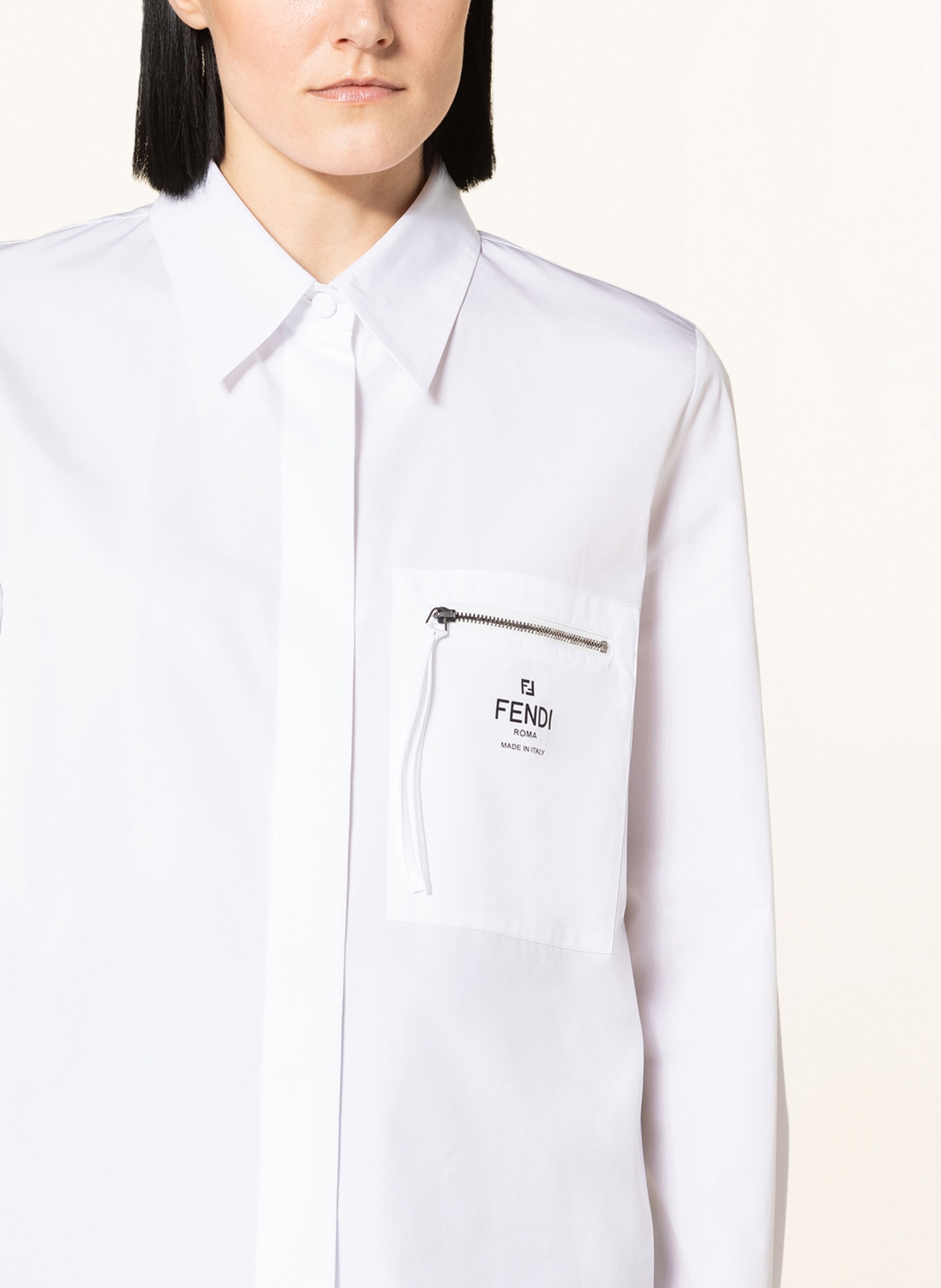 FENDI Shirt blouse, Color: WHITE (Image 4)