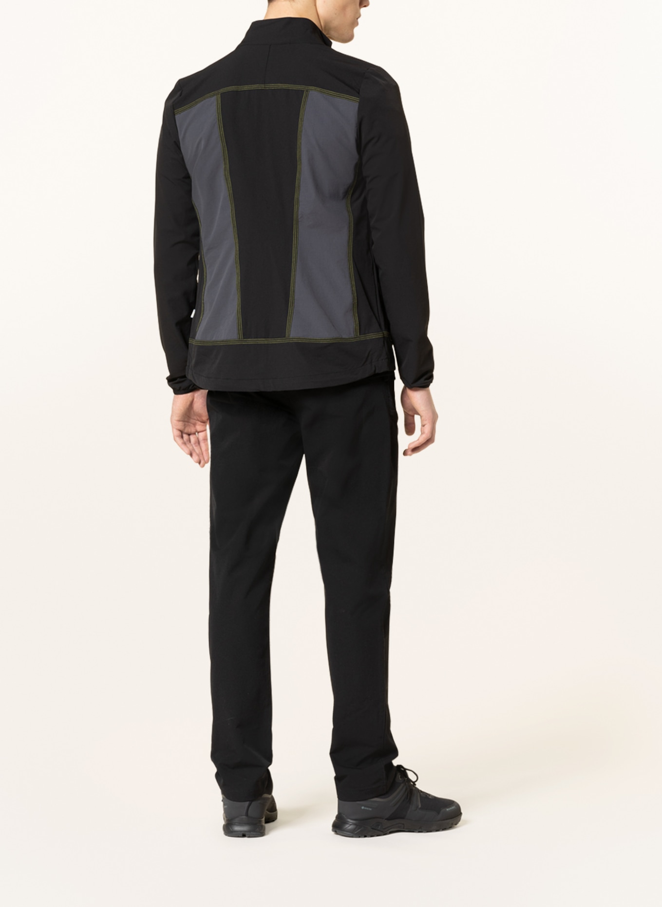 me°ru' Performance vest VALLENDAR, Color: DARK GRAY/ BLACK (Image 3)