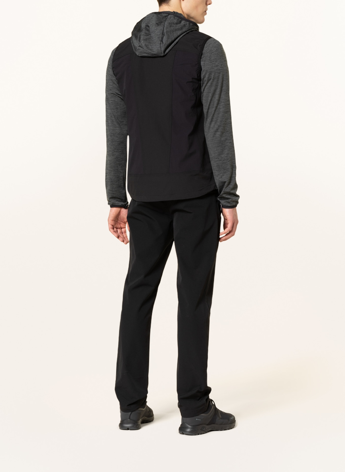 me°ru' Performance vest VALLENDAR, Color: BLACK (Image 3)