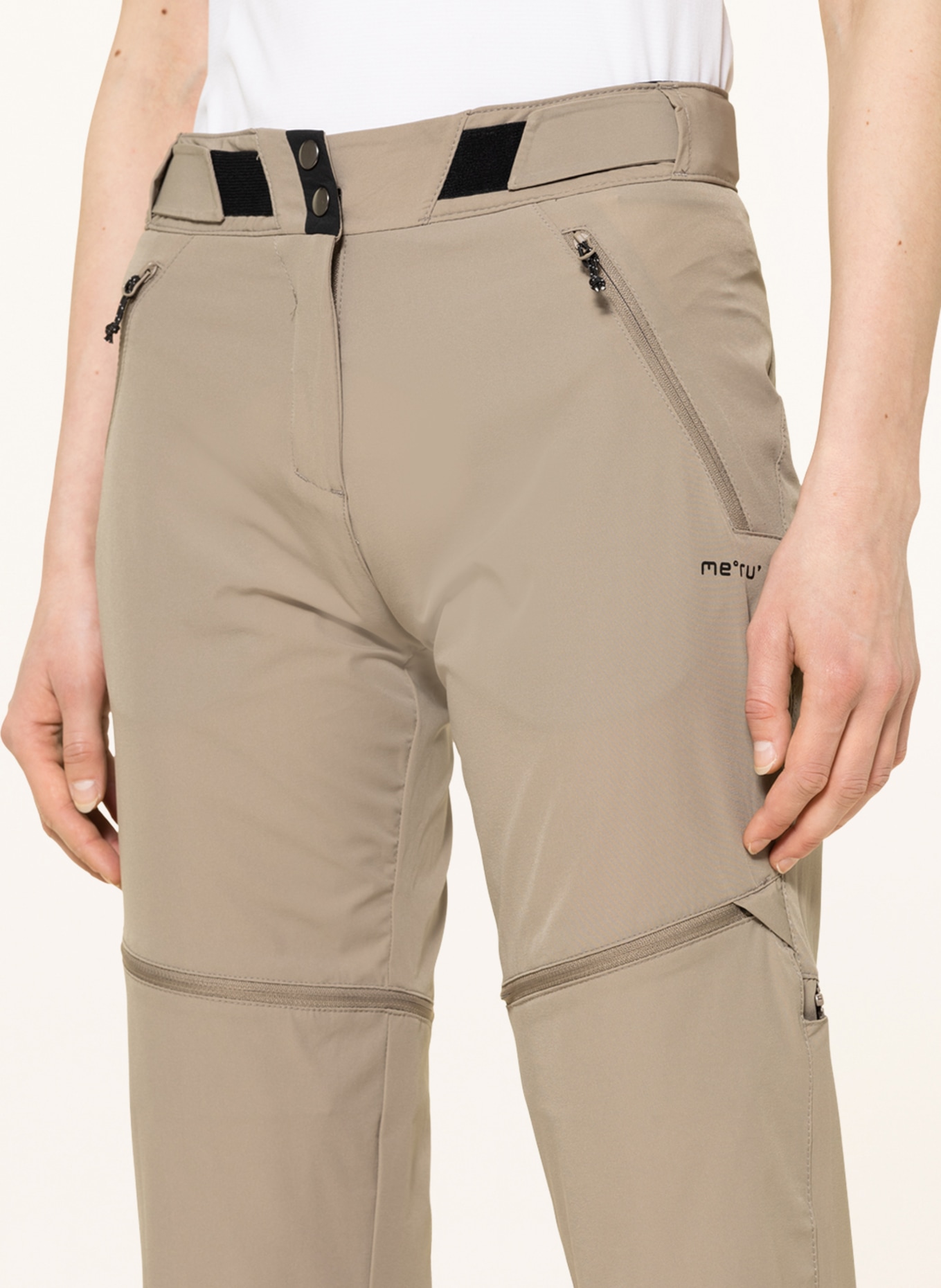 me°ru' Zip-off pants ROSARIO, Color: GRAY (Image 6)