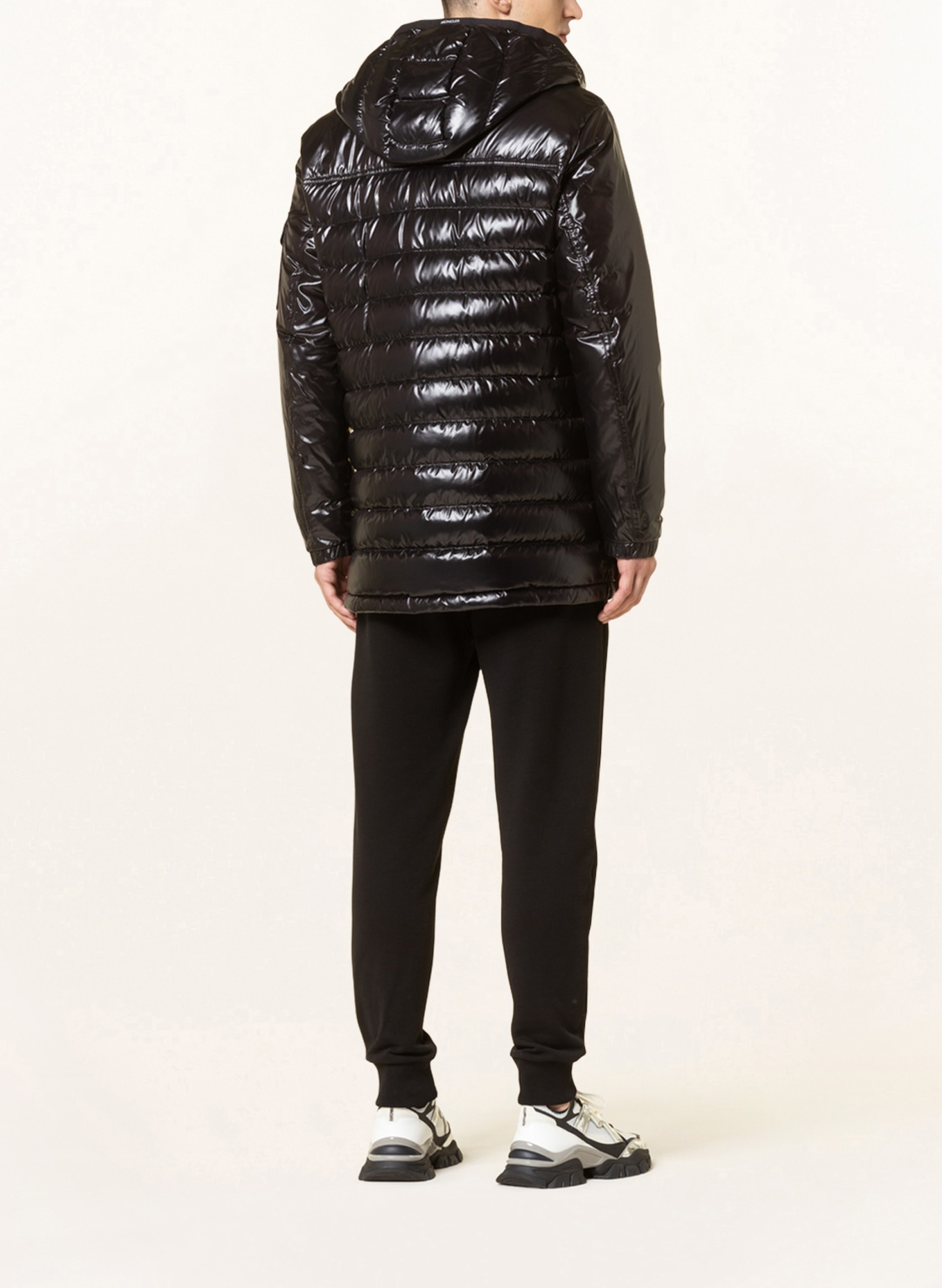MONCLER Down jacket AVEYRON, Color: BLACK (Image 3)