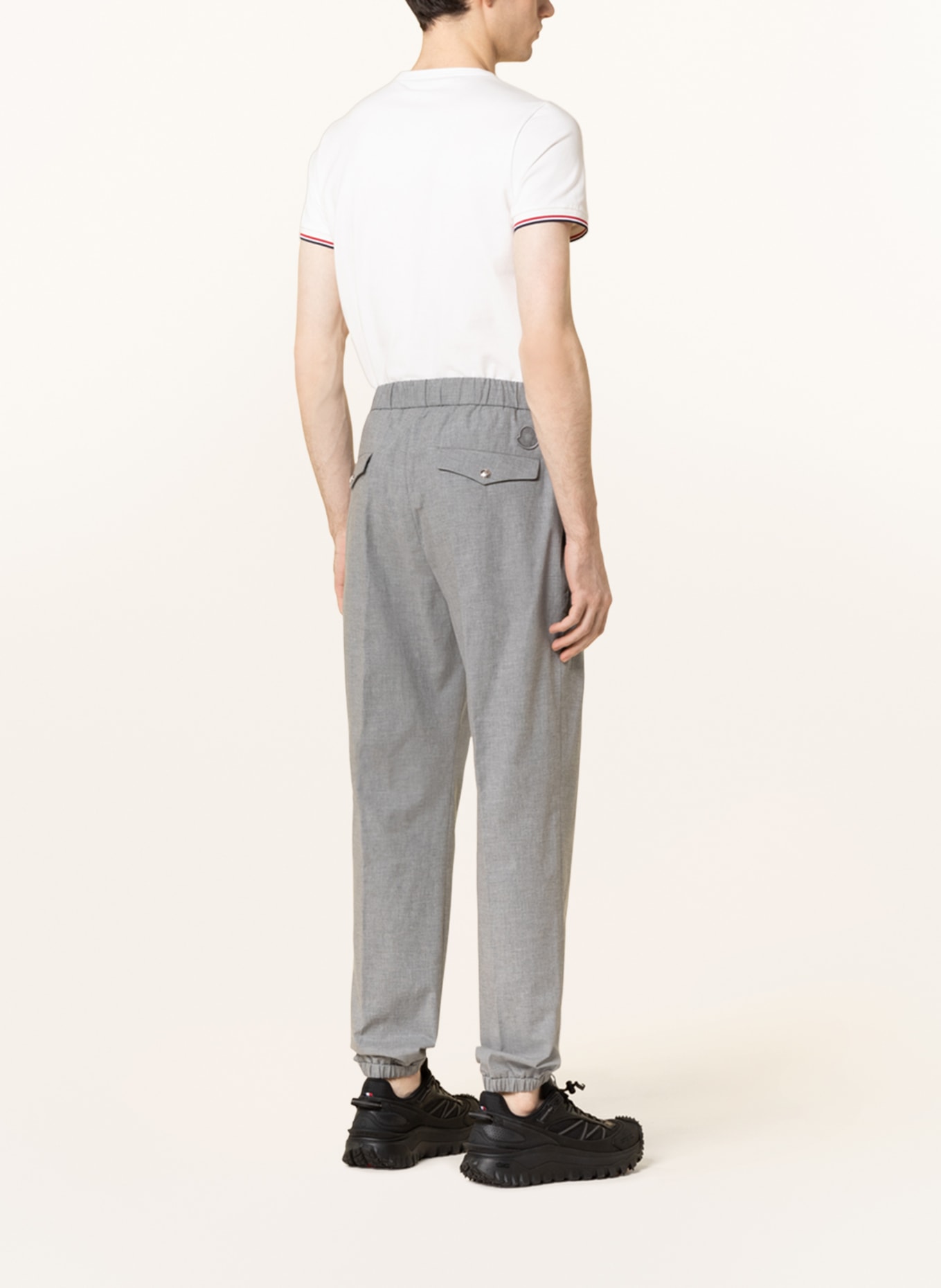 MONCLER Pants in jogger style, Color: GRAY (Image 3)