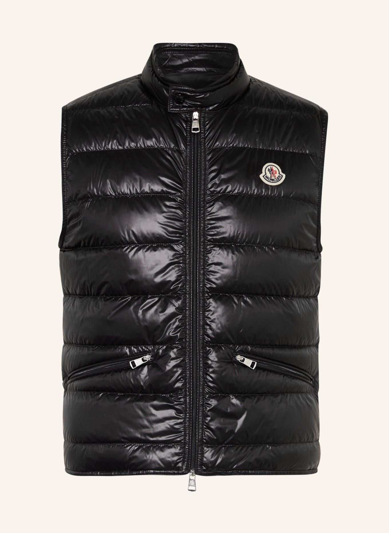 MONCLER Down vest , Color: BLACK (Image 1)