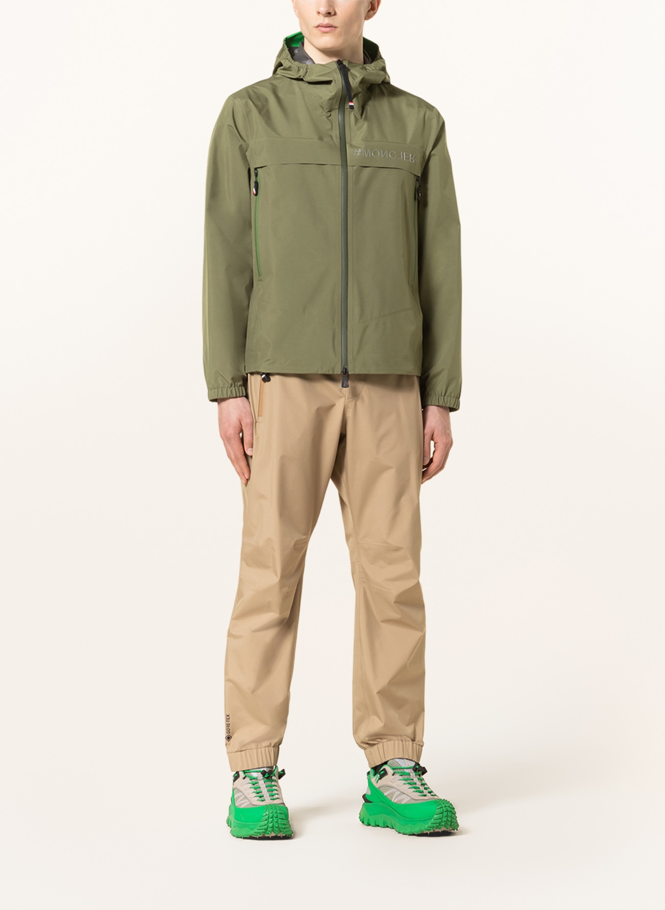 MONCLER GRENOBLE Jacket SHIPTON, Color: KHAKI (Image 2)