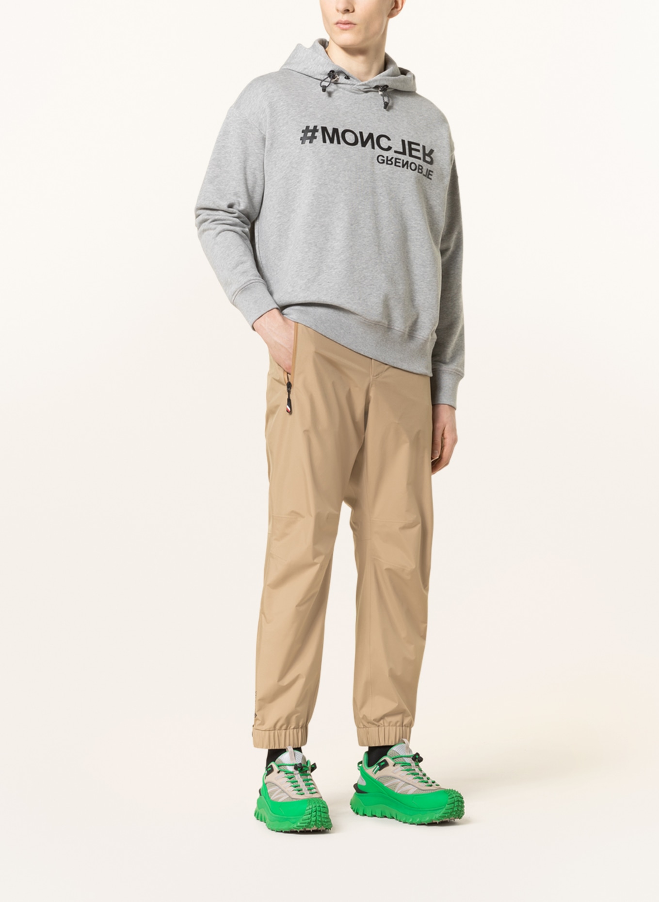 MONCLER GRENOBLE Pants, Color: BEIGE (Image 2)