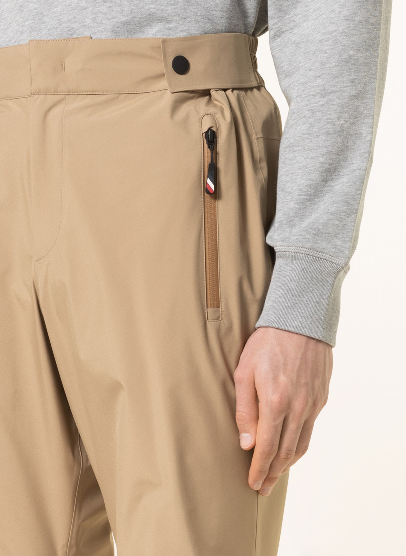 MONCLER GRENOBLE Kalhoty, Barva: BÉŽOVÁ (Obrázek 5)