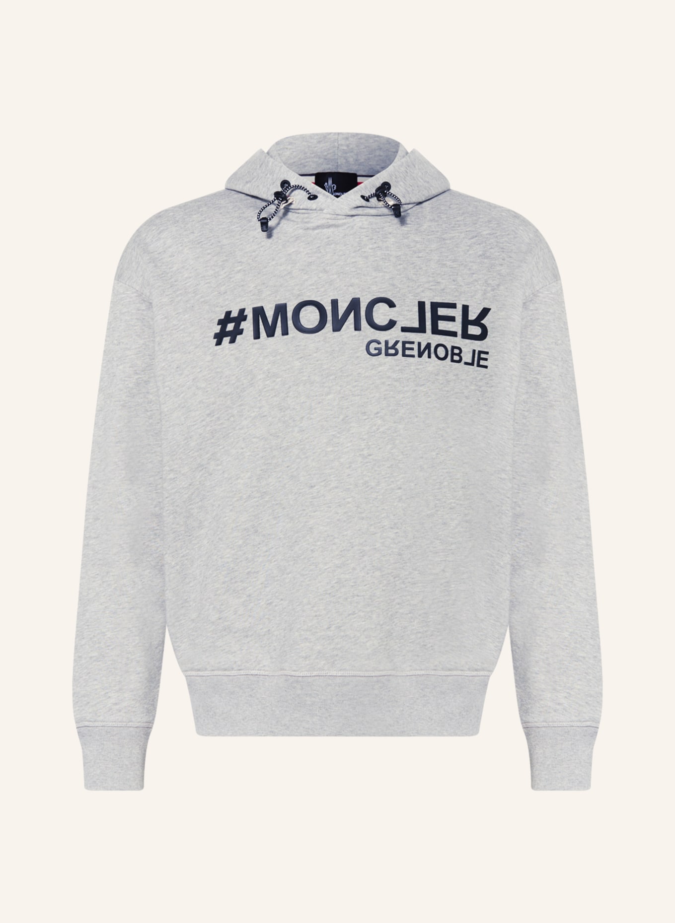MONCLER GRENOBLE Hoodie, Color: LIGHT GRAY (Image 1)
