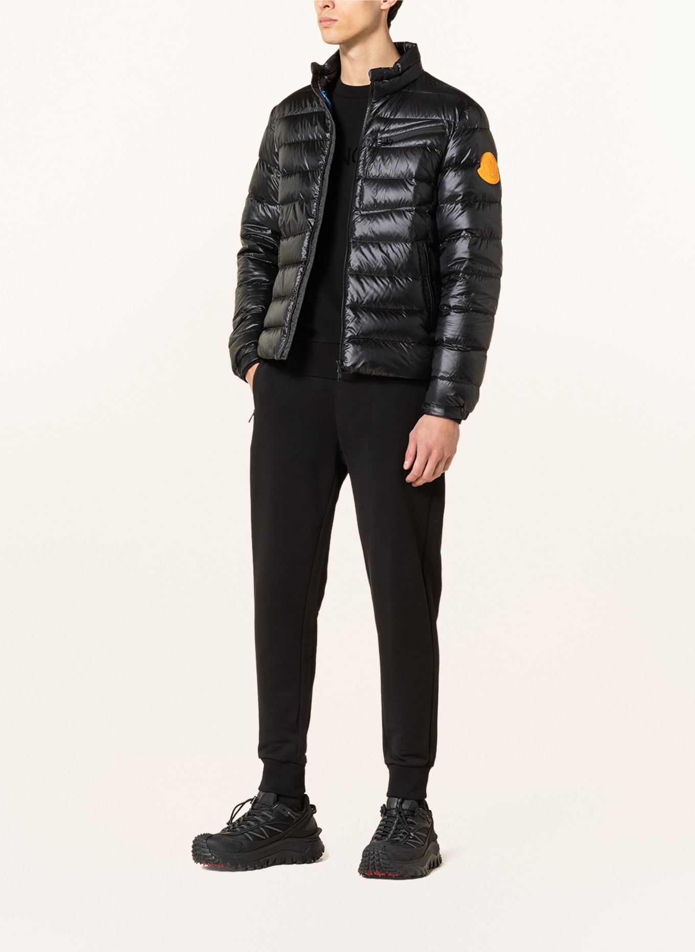 MONCLER Down jacket AMALTEAS, Color: BLACK (Image 2)