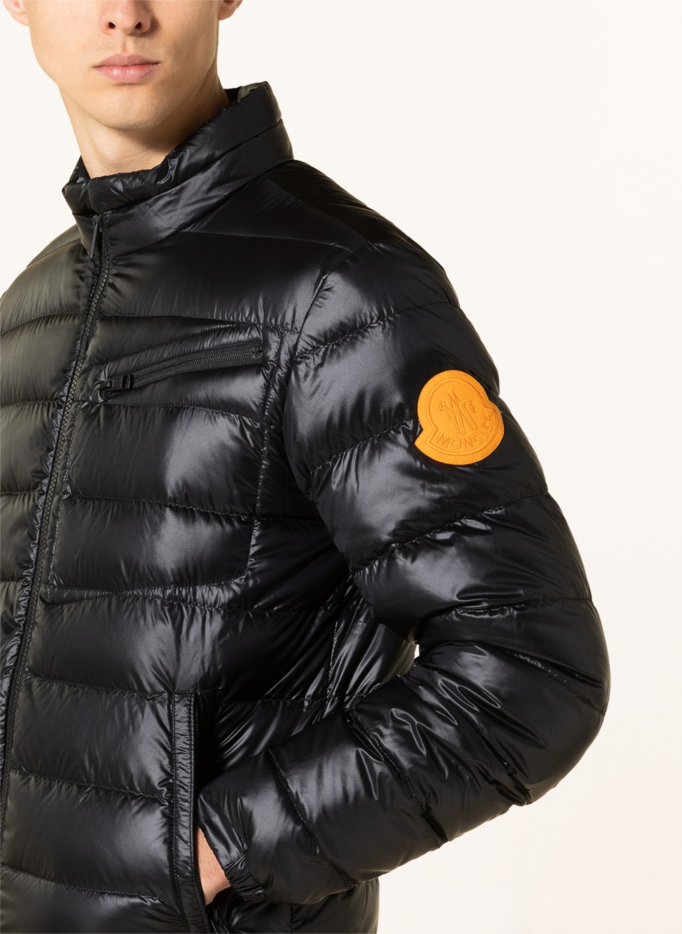 MONCLER Down jacket AMALTEAS, Color: BLACK (Image 4)