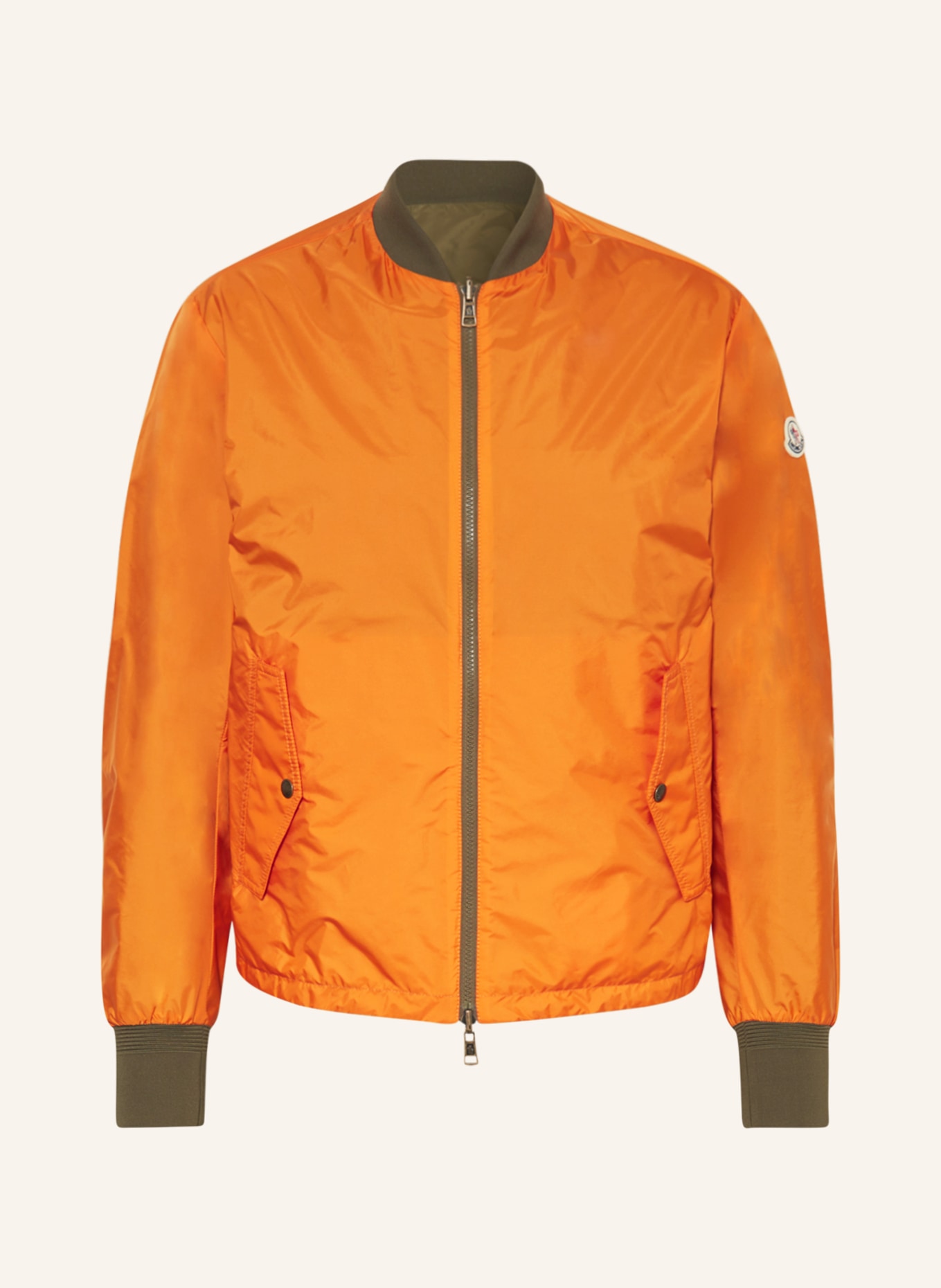 MONCLER Reversible bomber jacket OUVEZE, Color: ORANGE (Image 1)