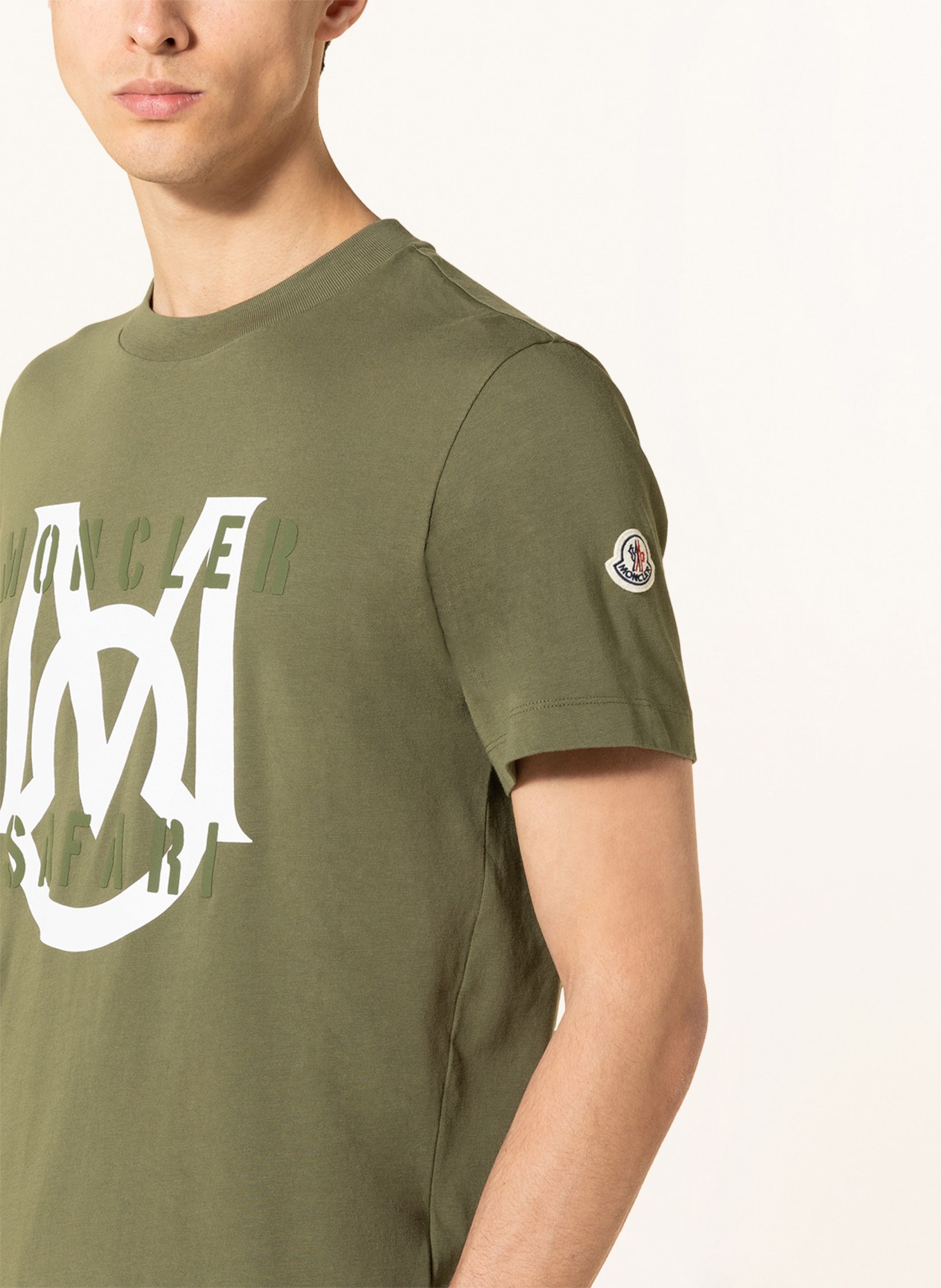 MONCLER T-Shirt, Farbe: OLIV (Bild 4)
