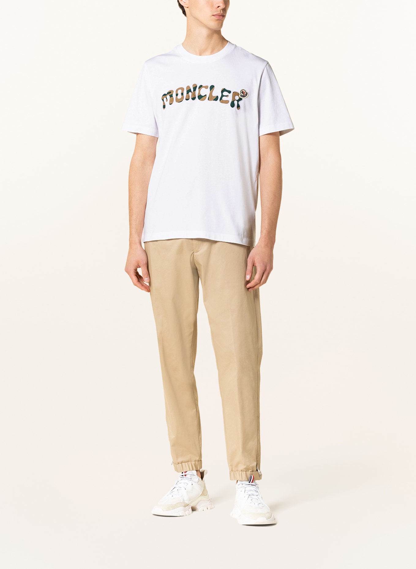 MONCLER T-shirt, Color: WHITE (Image 2)