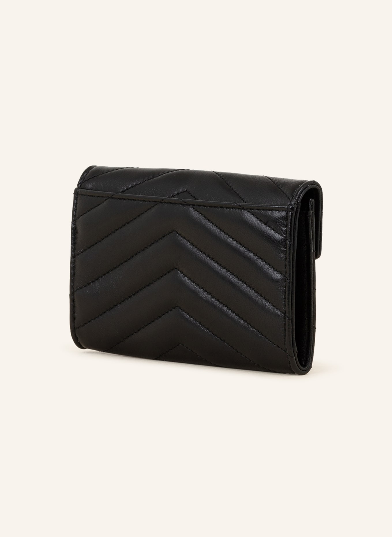 SAINT LAURENT Geldbörse CASSANDRE: SCHWARZ