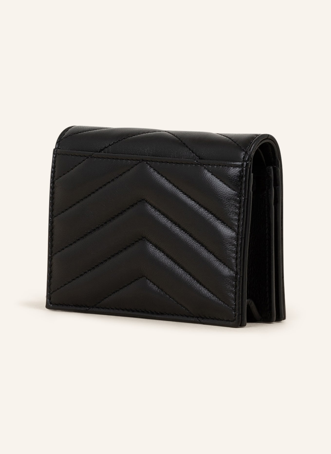 SAINT LAURENT Geldbörse CASSANDRE: SCHWARZ