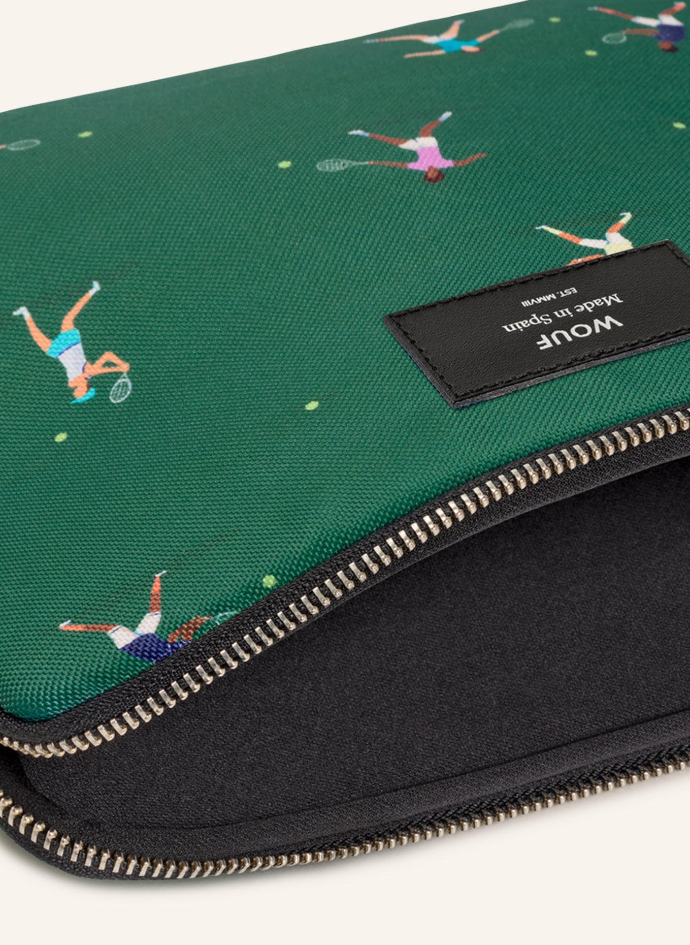 WOUF Tablet case MATCH POINT, Color: GREEN (Image 2)