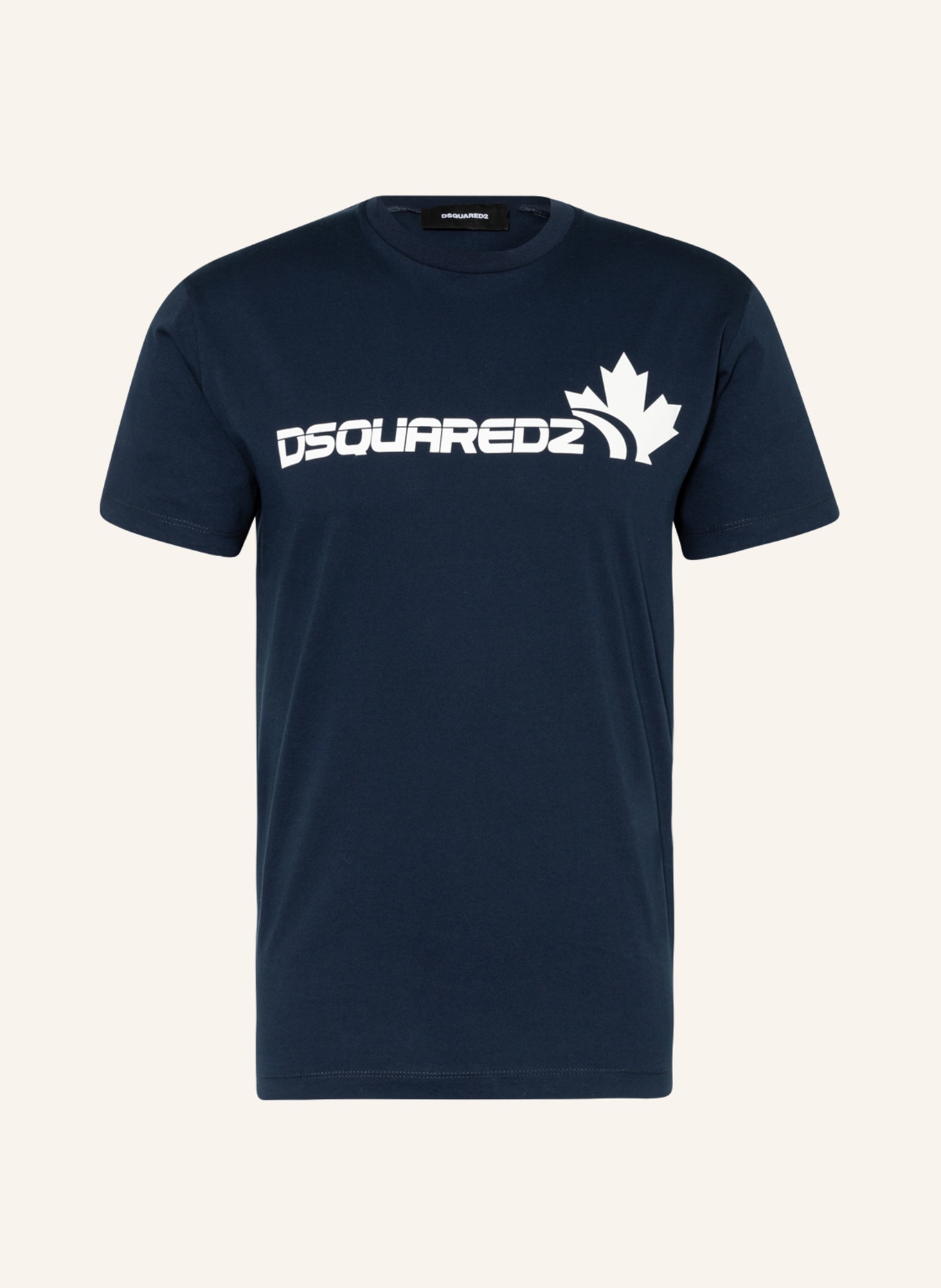 DSQUARED2 T-shirt, Color: DARK BLUE/ WHITE (Image 1)