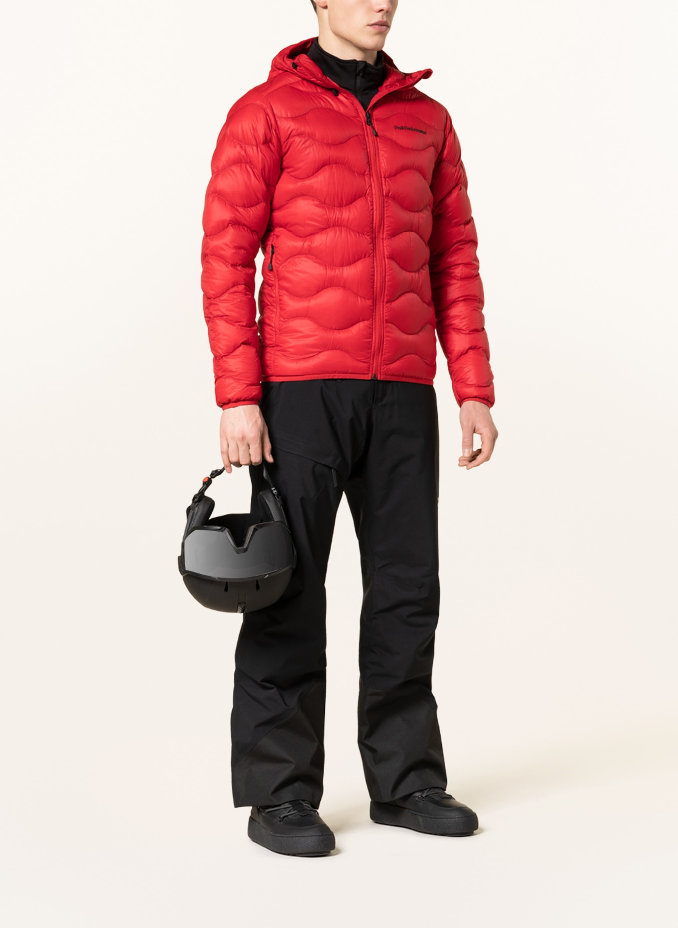Peak Performance Lightweight down jacket HELIUM, Color: RED (Image 2)