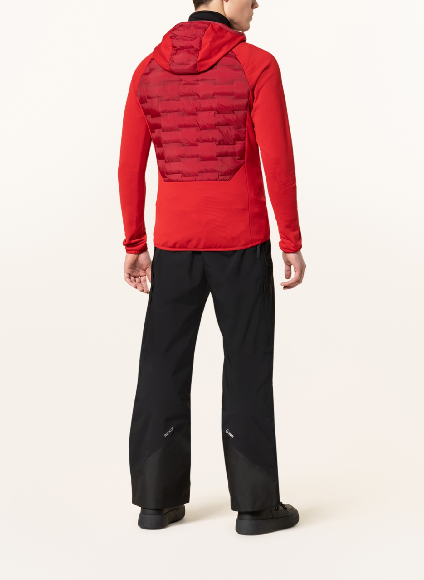 Peak Performance Hybrid-Steppjacke ARGON: DUNKELROT