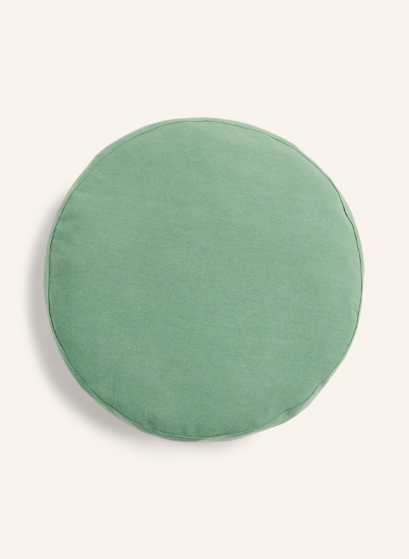 ESSENZA Decorative cushion MADS with linen, Color: GREEN (Image 1)