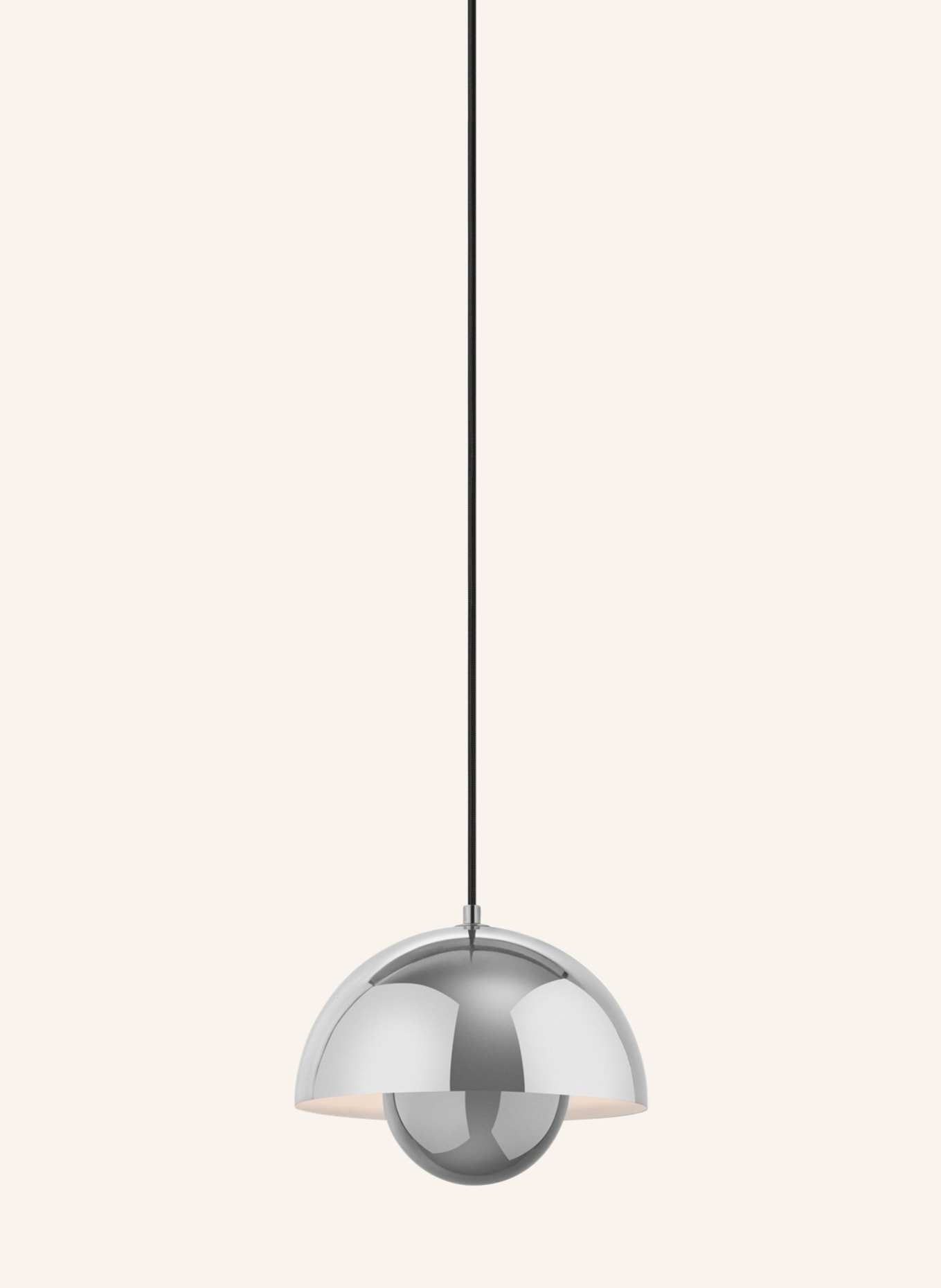 &Tradition Pendelleuchte FLOWERPOT VP1: SILBER