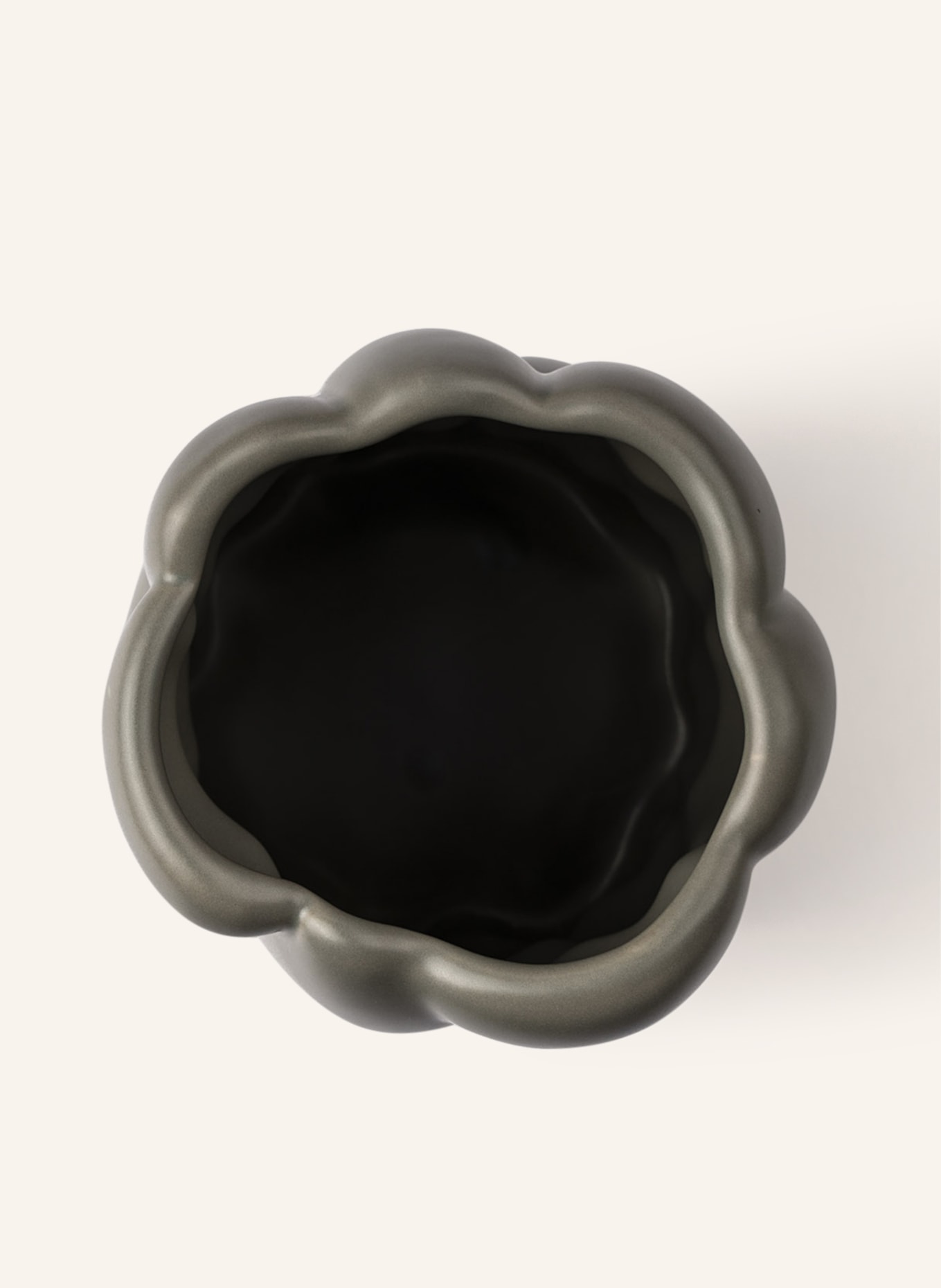 raawii Vase CLOUD LARGE: DUNKELGRÜN