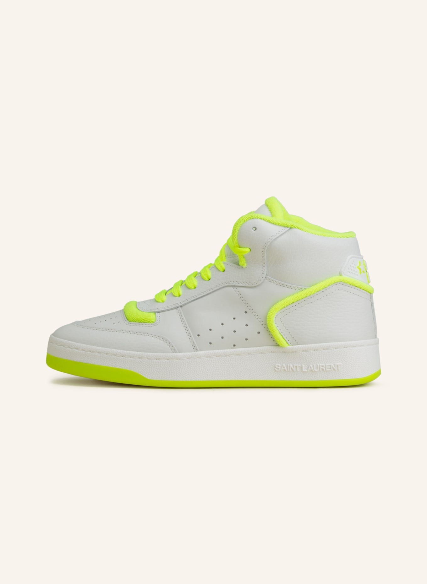 SAINT LAURENT Hightop-Sneaker MERID, Farbe: WEISS (Bild 4)
