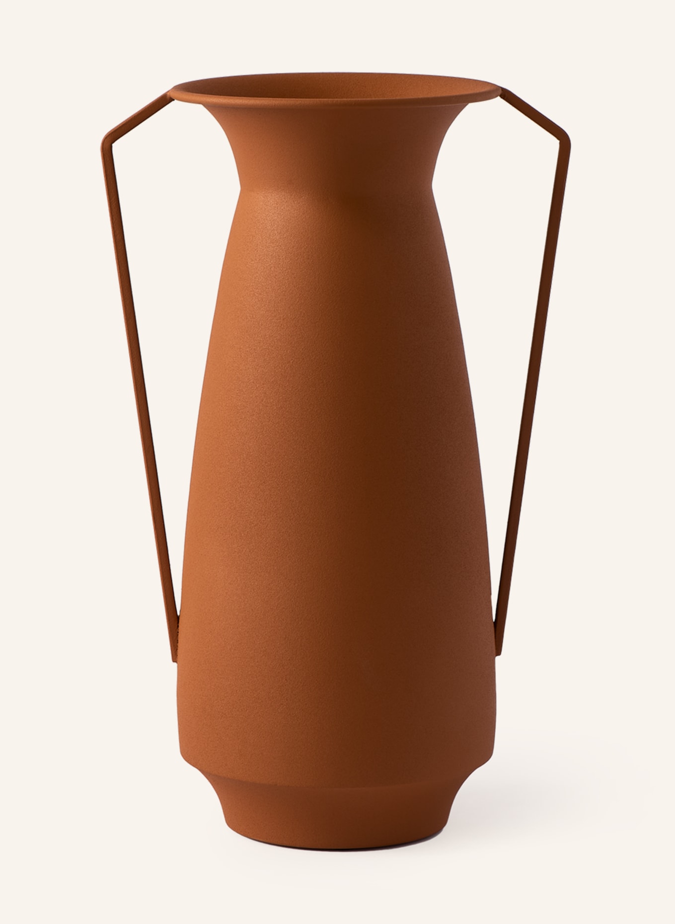 POLSPOTTEN 4er-Set Vasen ROMAN: GELB / HELLLILA / COGNAC