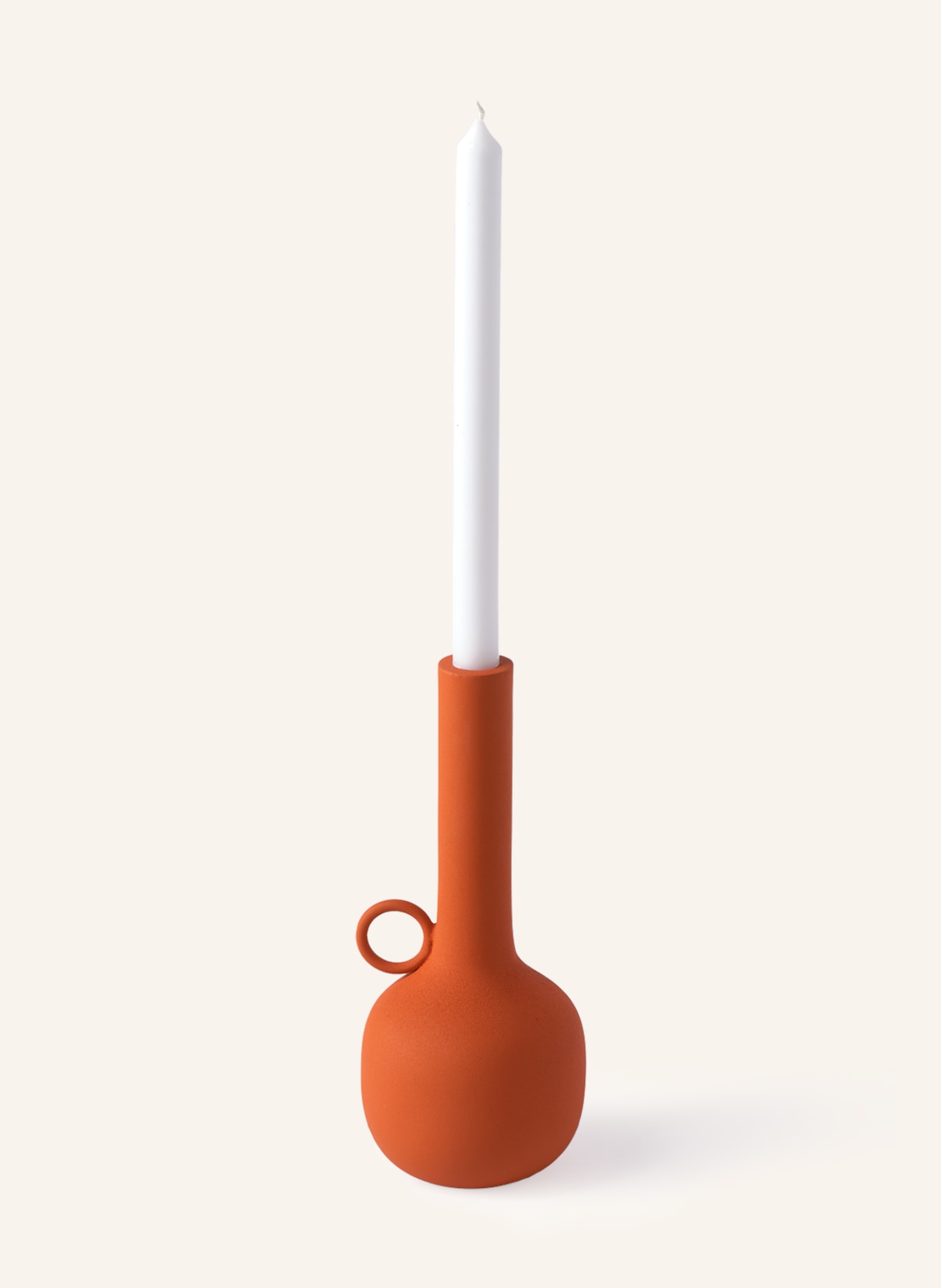 POLSPOTTEN Kerzenhalter SPARTAN MEDIUM, Farbe: ORANGE (Bild 2)