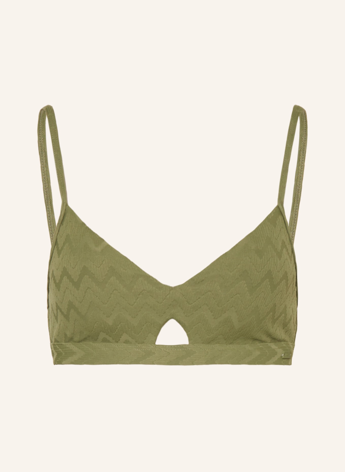 ROXY Bralette-Bikini-Top CURRENT COOLNESS, Farbe: OLIV (Bild 1)