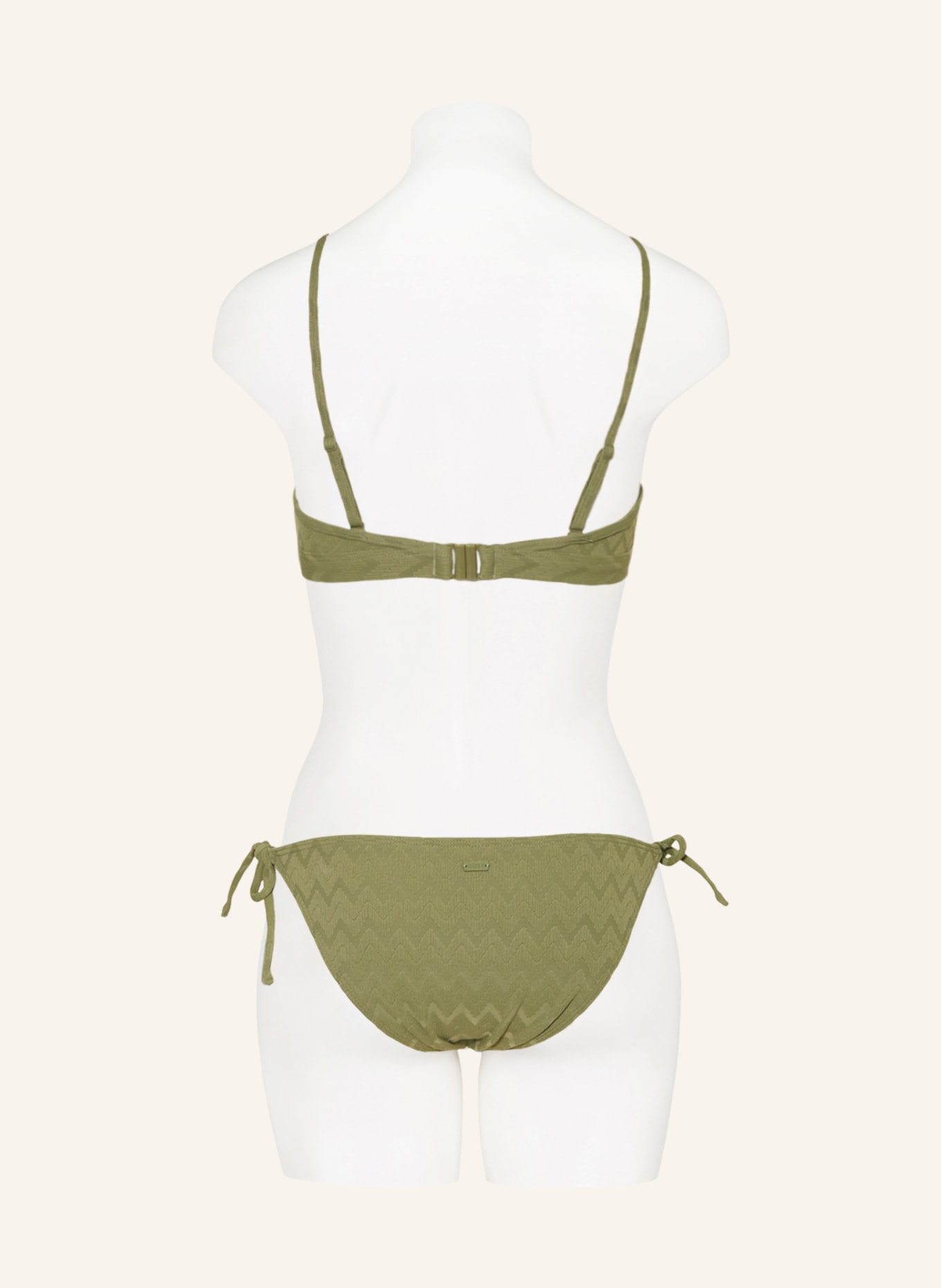 ROXY Bralette bikini top CURRENT COOLNESS, Color: OLIVE (Image 3)