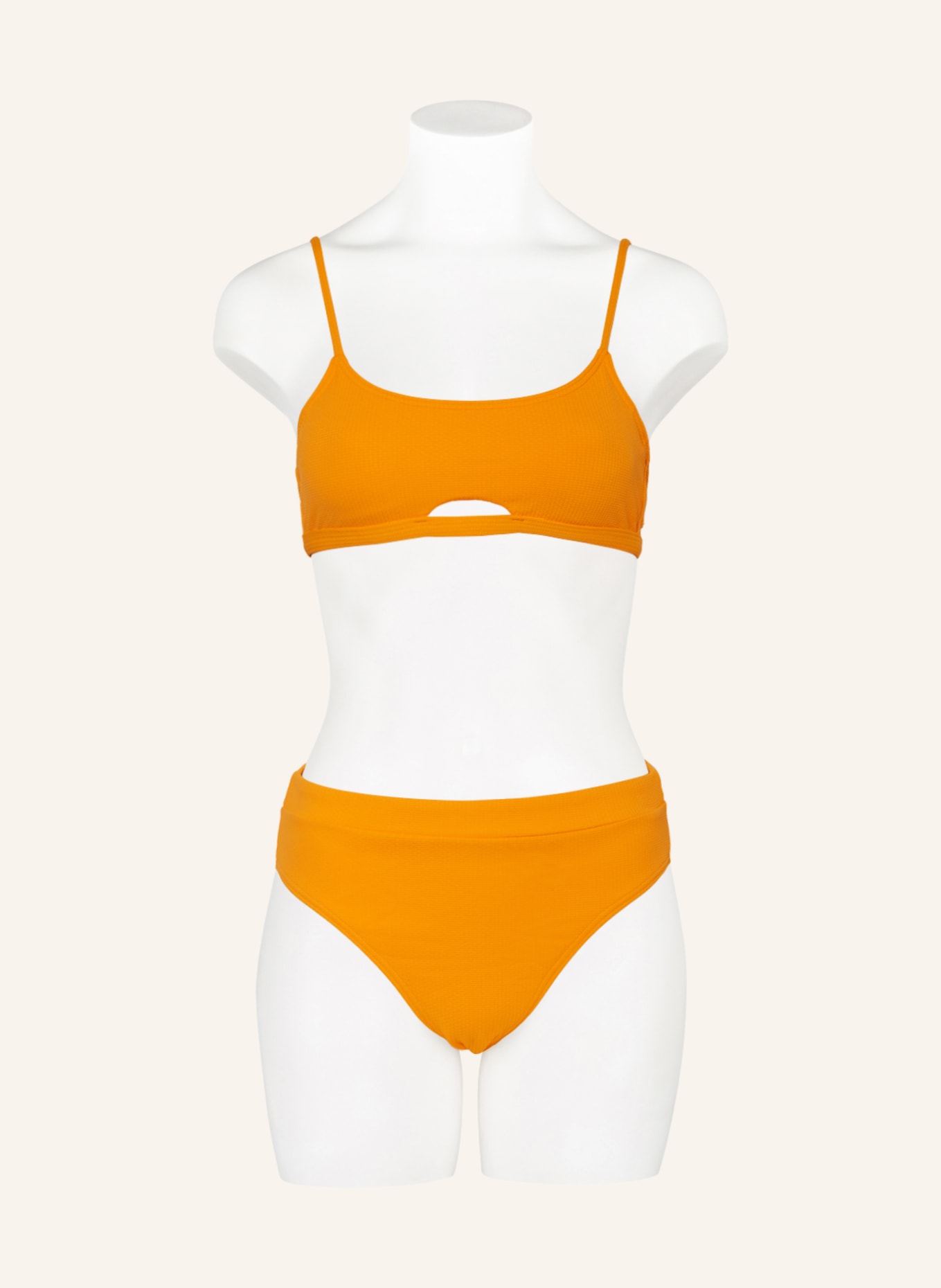 ROXY Góra od bikini bustier COLOR JAM, Kolor: POMARAŃCZOWY (Obrazek 2)