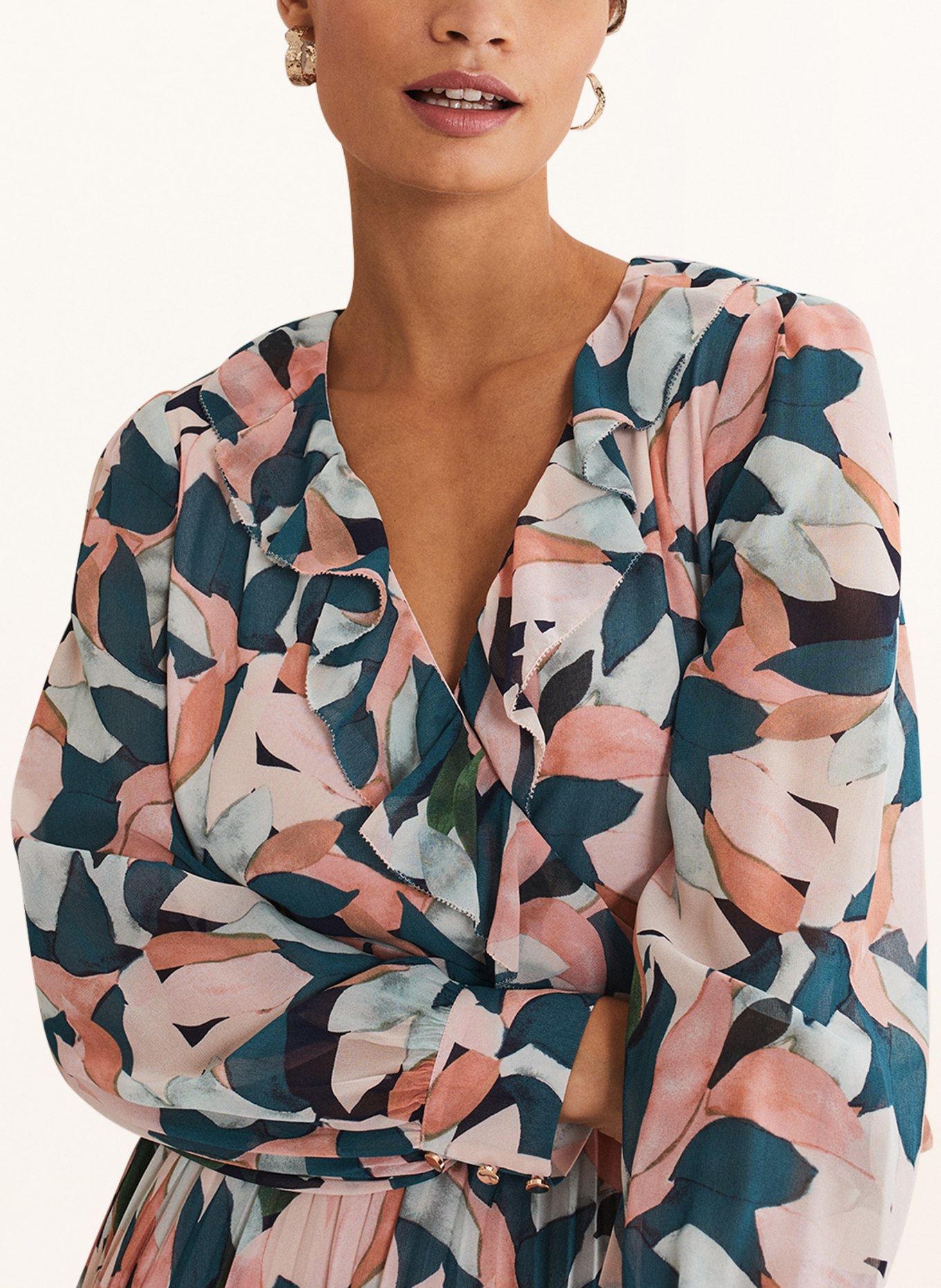 Allegra animal shop print jacquard dress