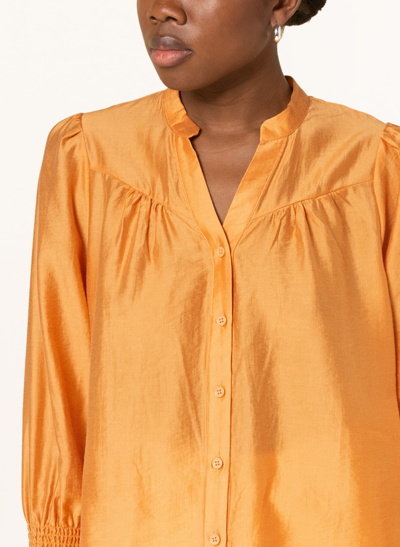 MSCH COPENHAGEN Shirt blouse MSCHKALIKO, Color: ORANGE (Image 4)