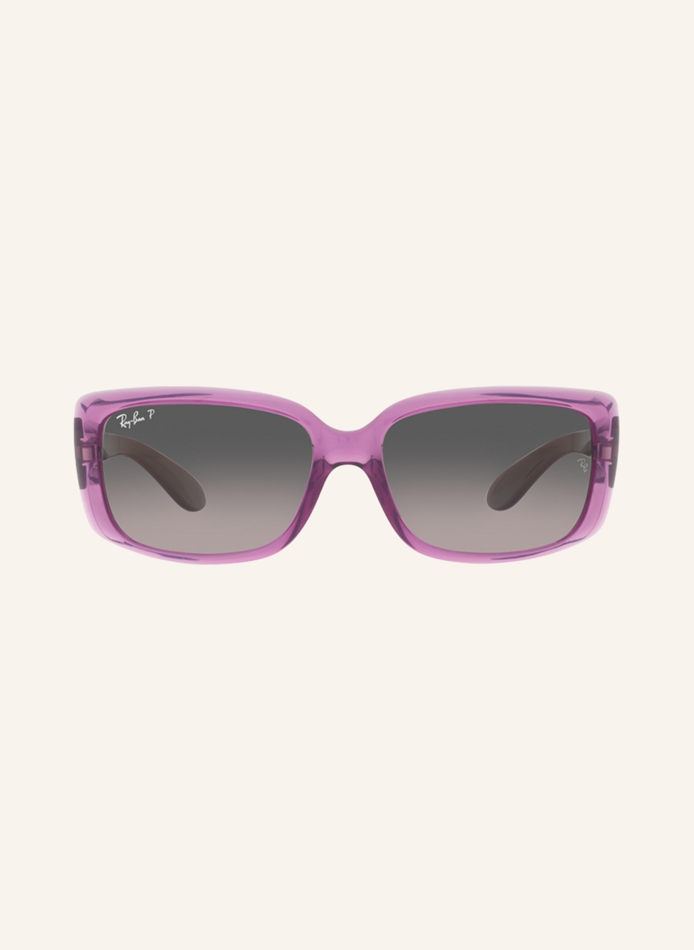Ray-Ban Sunglasses RB4389, Color: 6443M3 - PURPLE/ GRAY POLARIZED (Image 2)