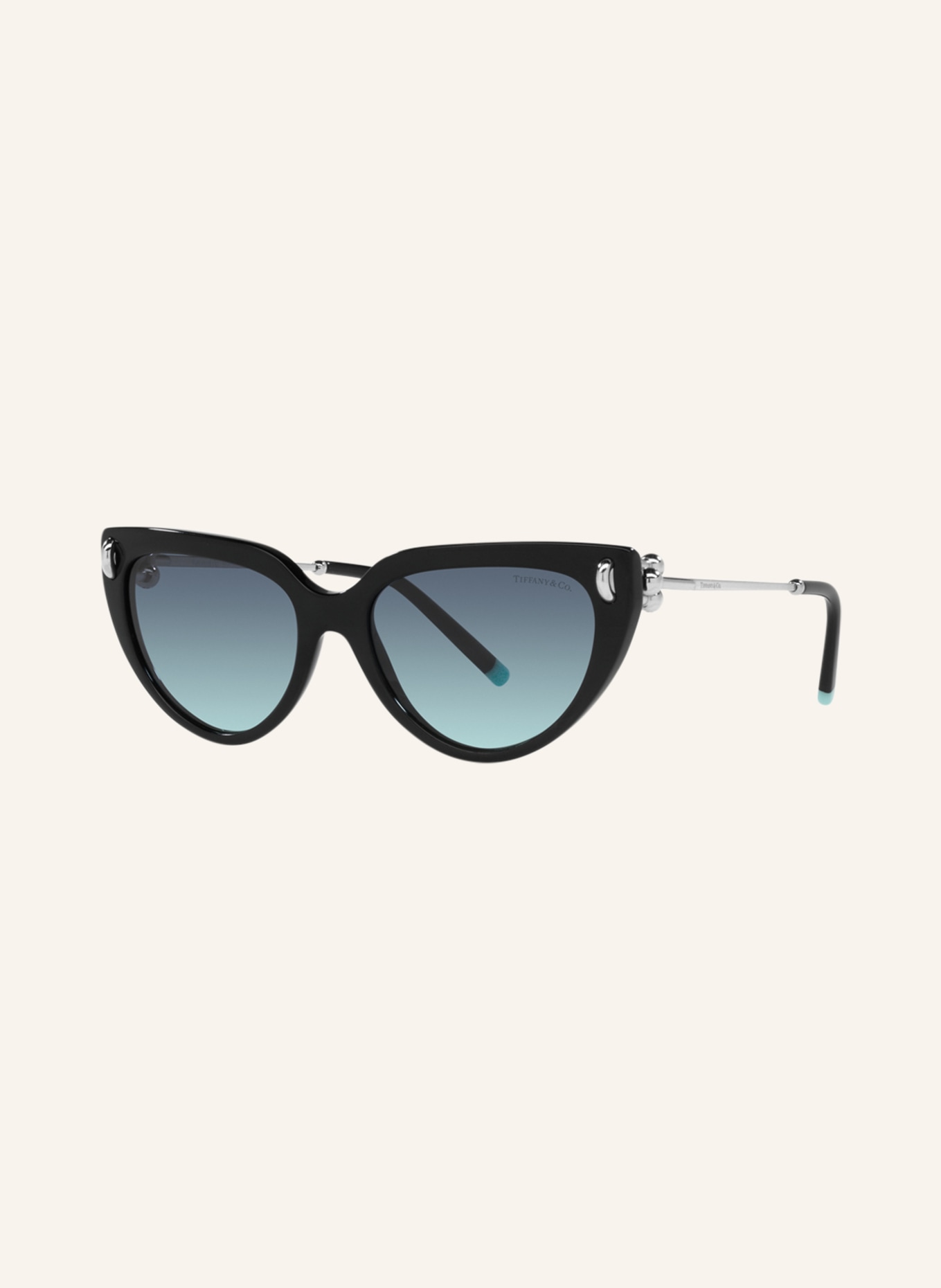TIFFANY & Co. Sunglasses TF4195, Color: 80019S - BLACK/BLUE GRADIENT (Image 1)
