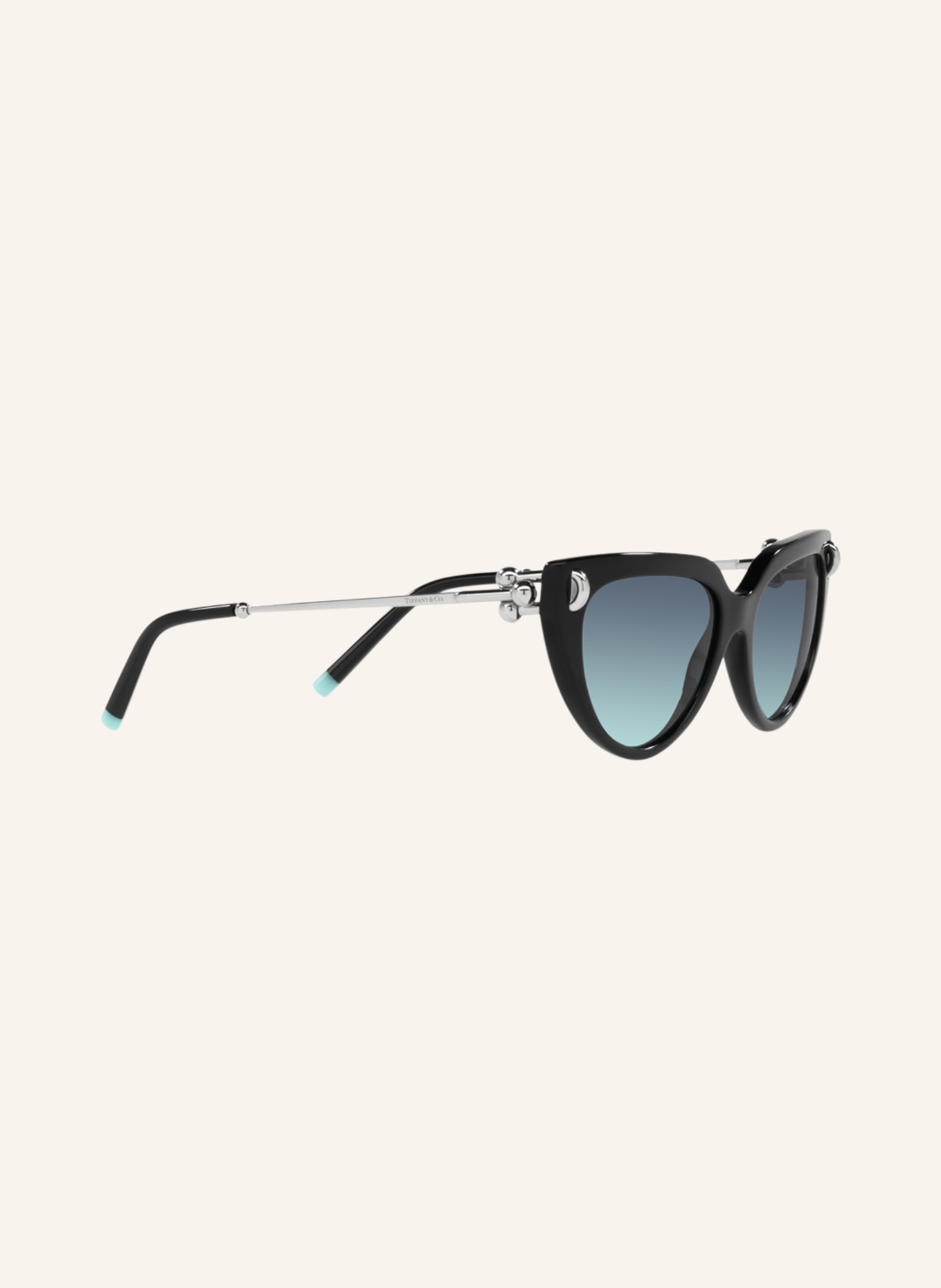 TIFFANY & Co. Sunglasses TF4195, Color: 80019S - BLACK/BLUE GRADIENT (Image 3)