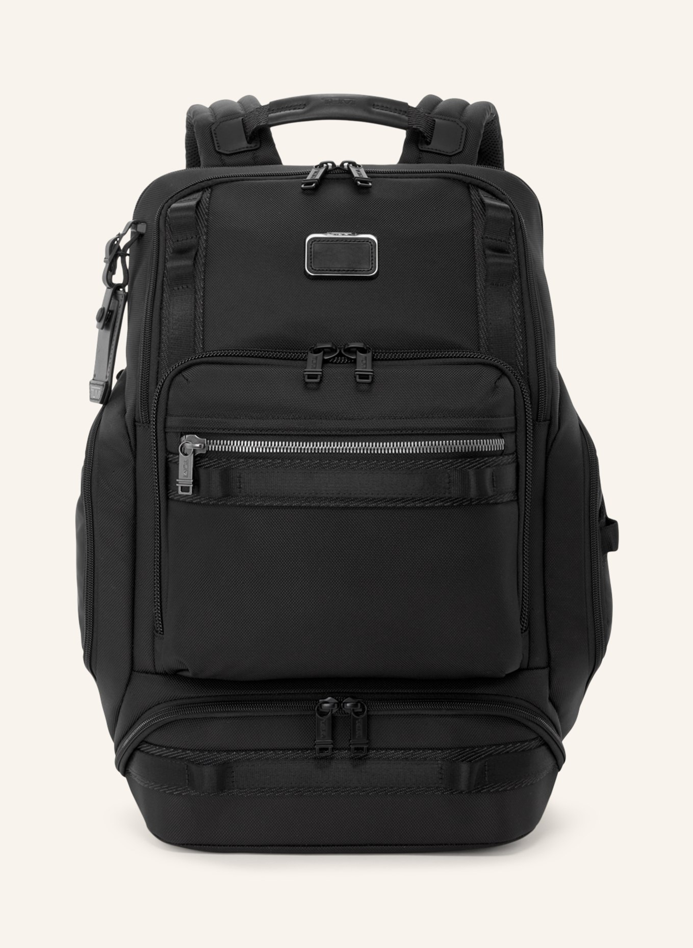 TUMI ALPHA BRAVO backpack RENEGADE with laptop compartment, Color: BLACK (Image 1)