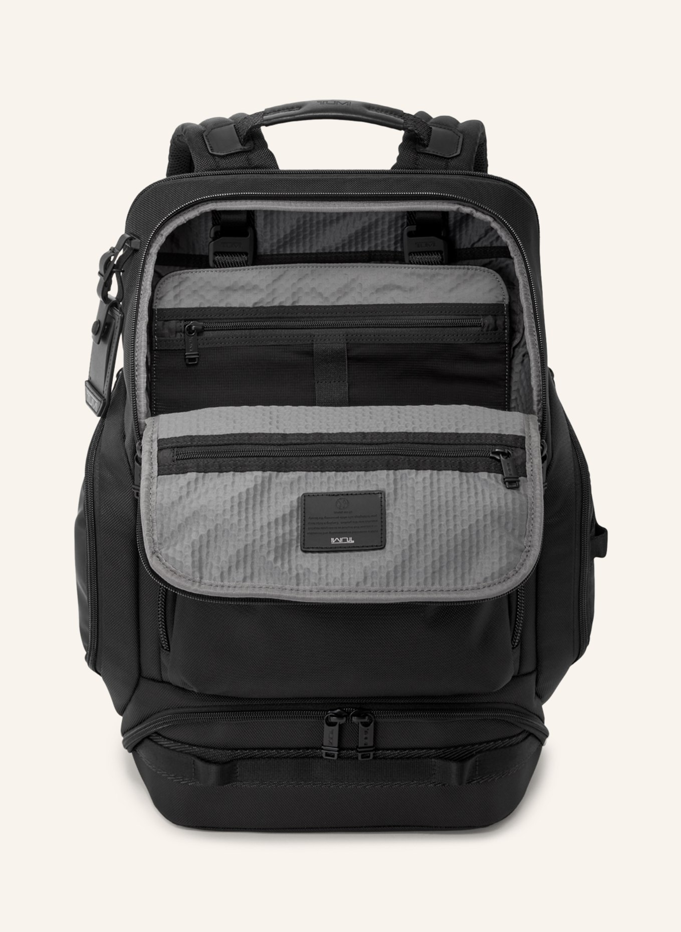 TUMI ALPHA BRAVO backpack RENEGADE with laptop compartment, Color: BLACK (Image 3)