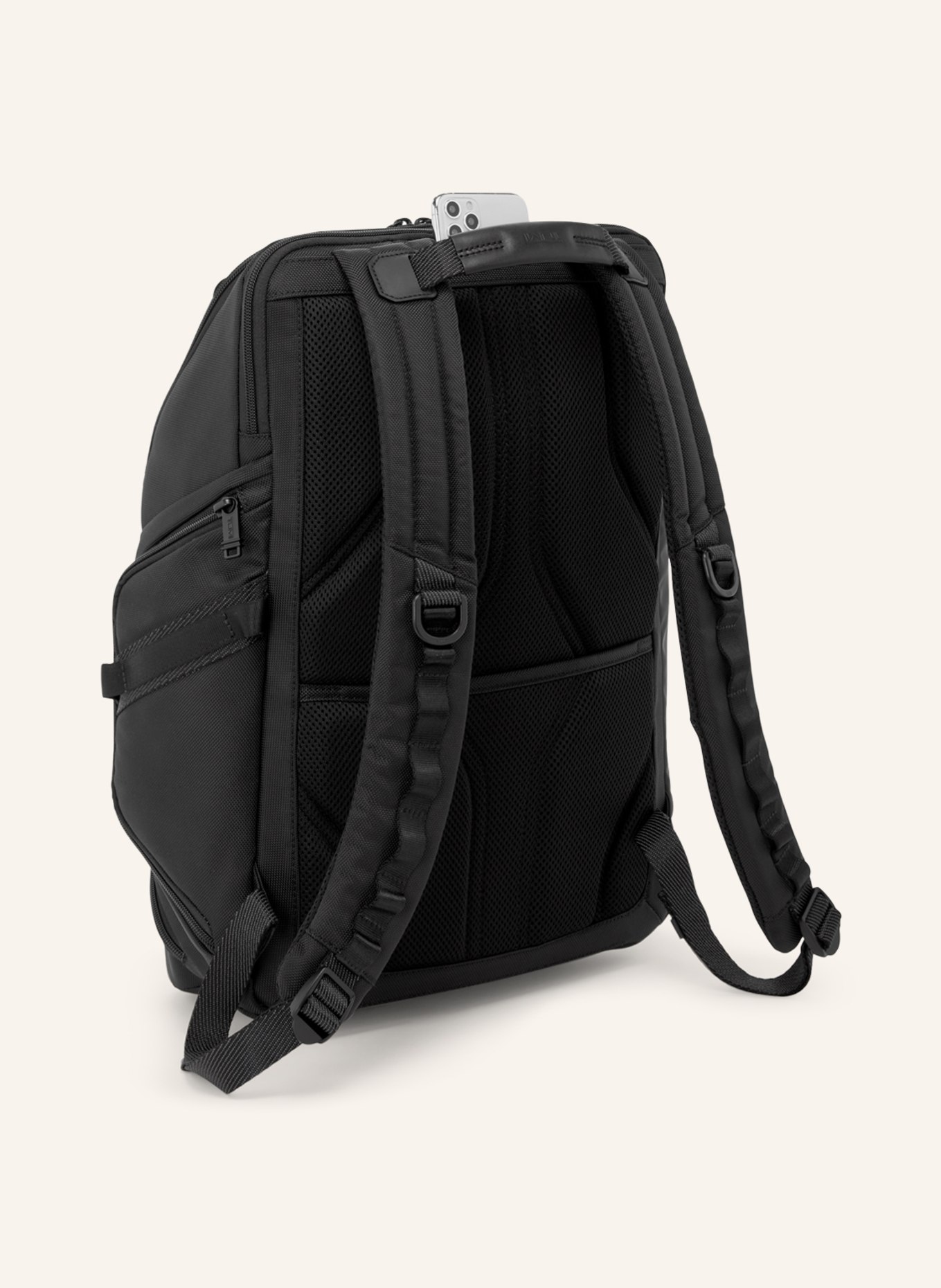 TUMI ALPHA BRAVO backpack RENEGADE with laptop compartment, Color: BLACK (Image 4)