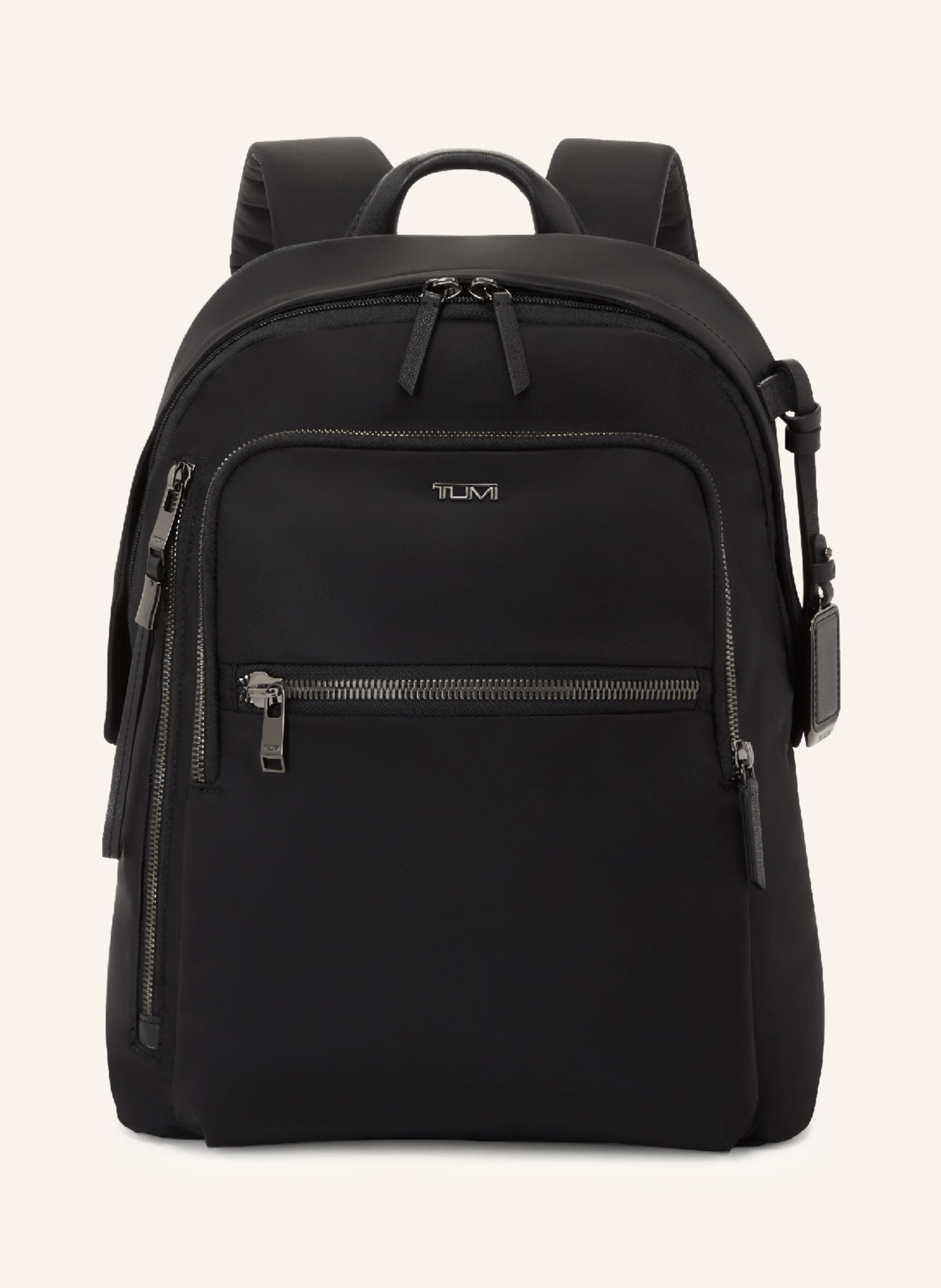 TUMI VOYAGEUR backpack HALSEY with laptop compartment, Color: BLACK (Image 1)
