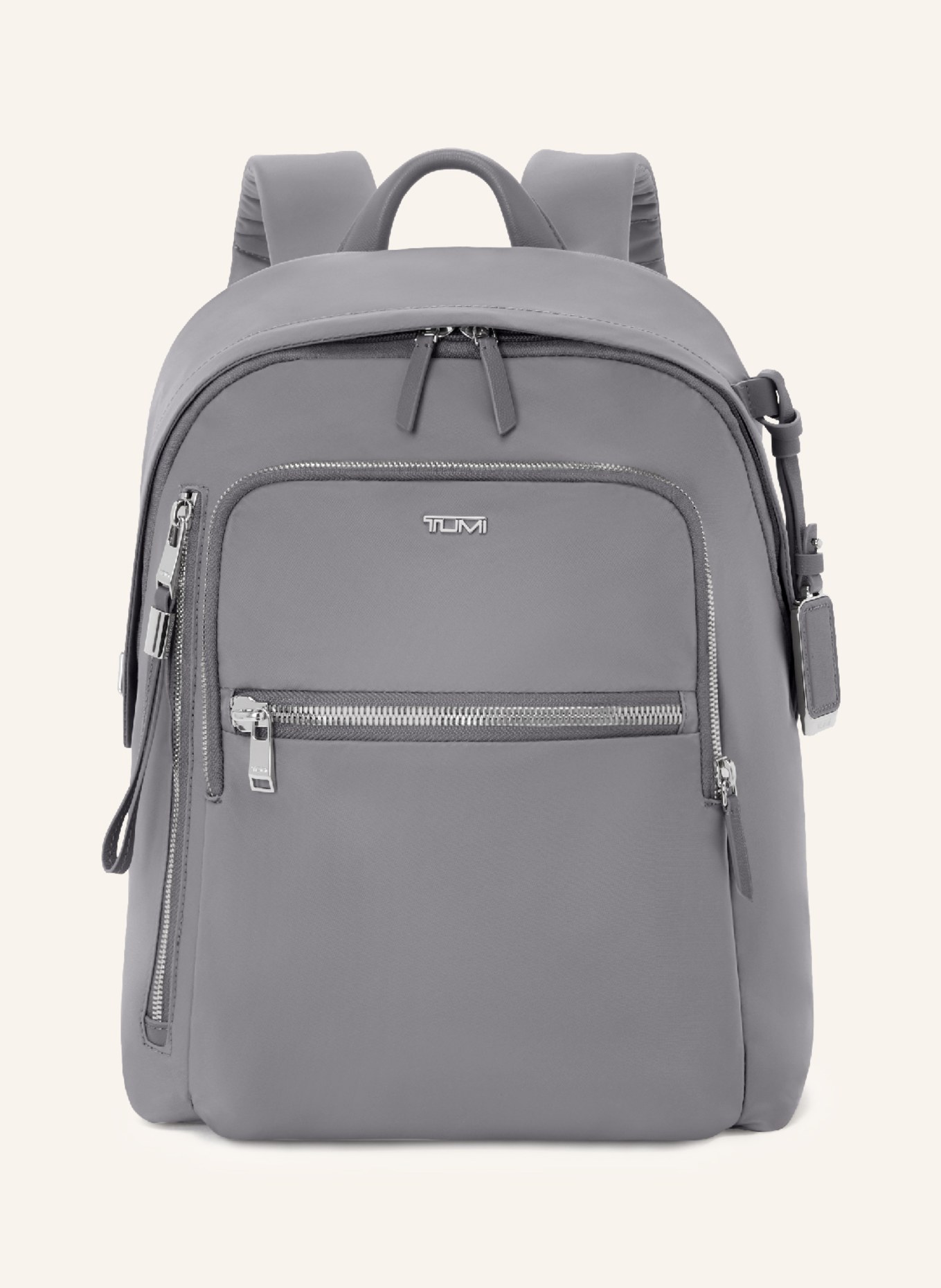 TUMI VOYAGEUR backpack HALSEY with laptop compartment, Color: GRAY (Image 1)