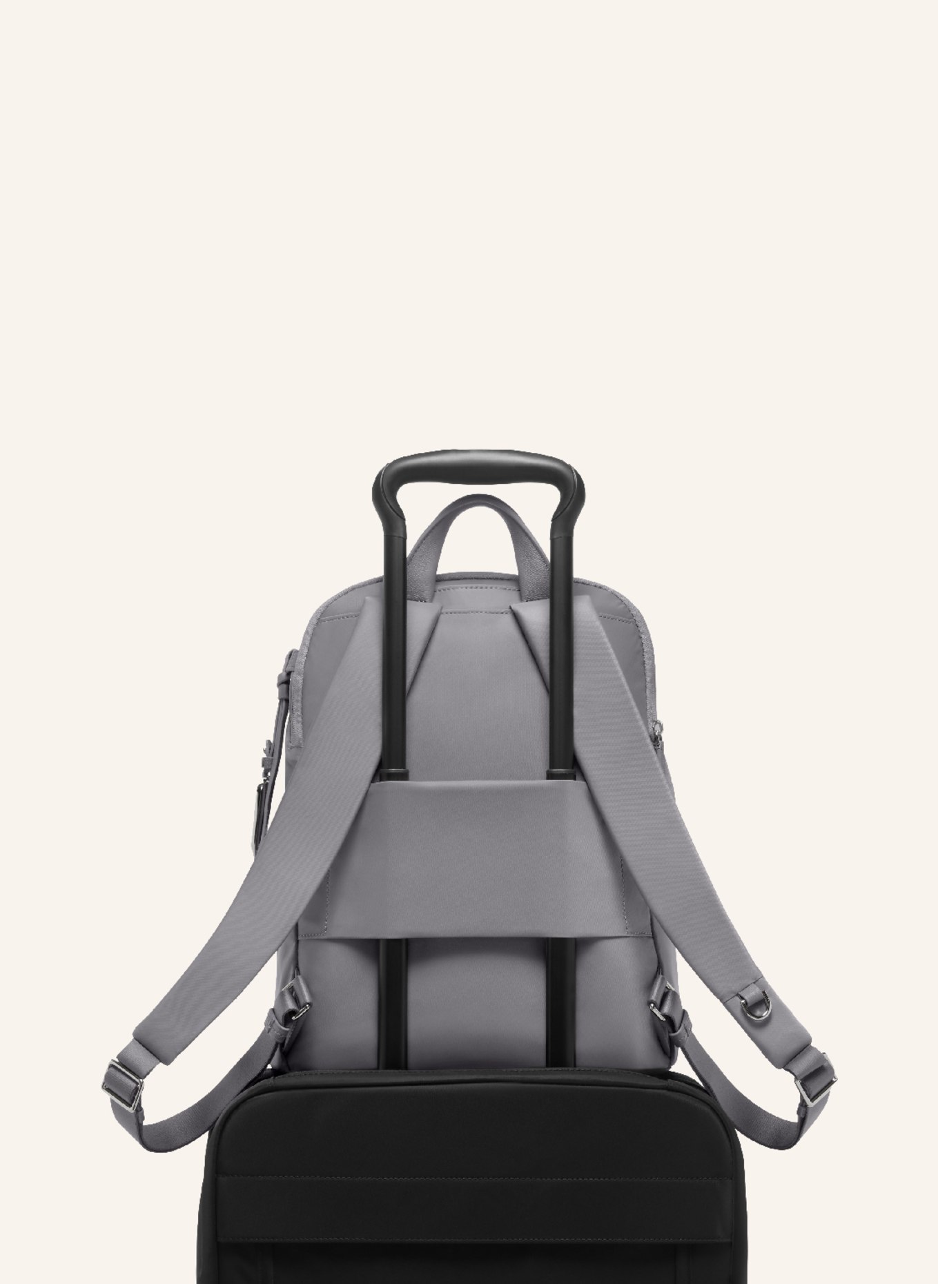 TUMI VOYAGEUR backpack HALSEY with laptop compartment, Color: GRAY (Image 5)